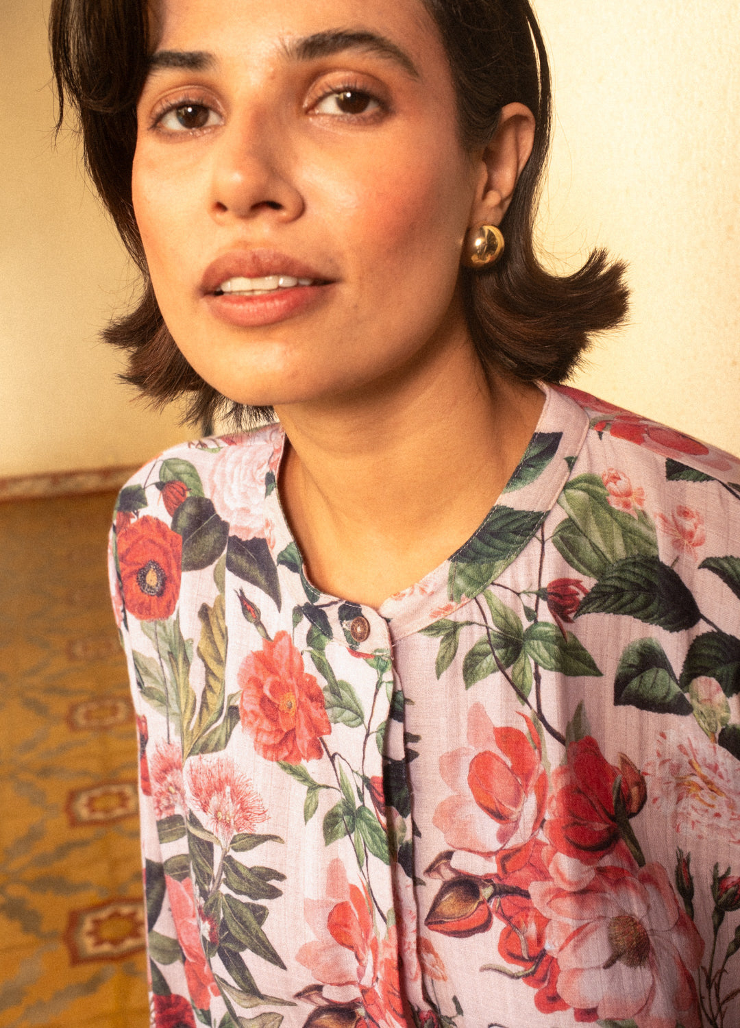 Poppy Kimono Shirt