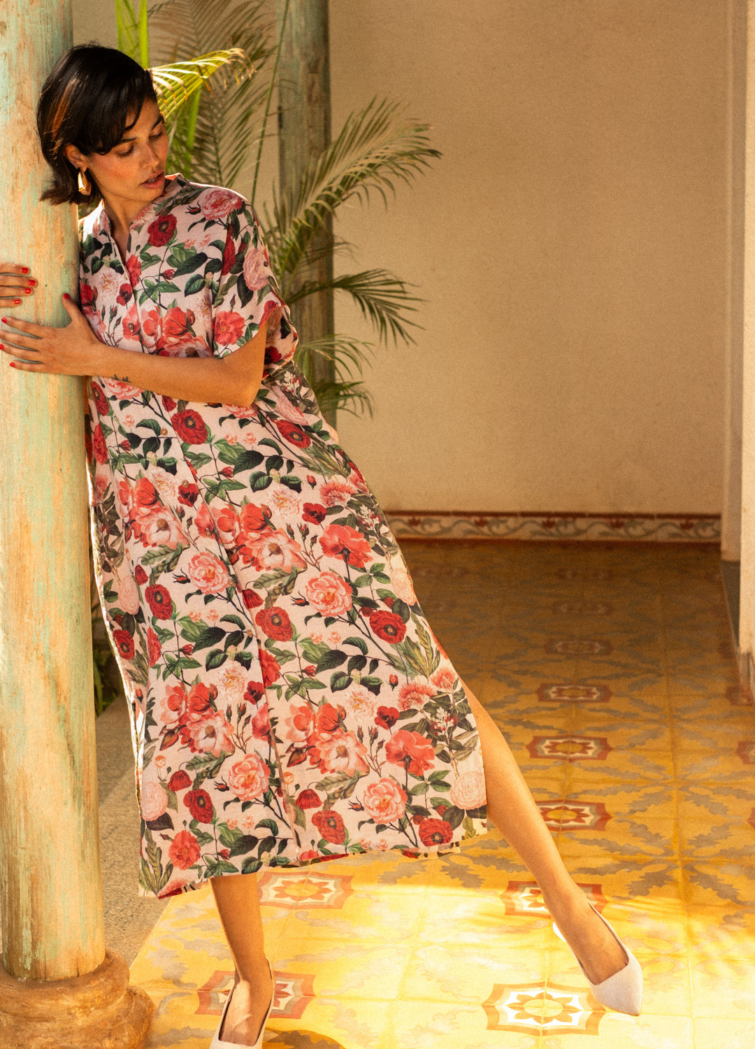 Poppy Shirt Kaftan
