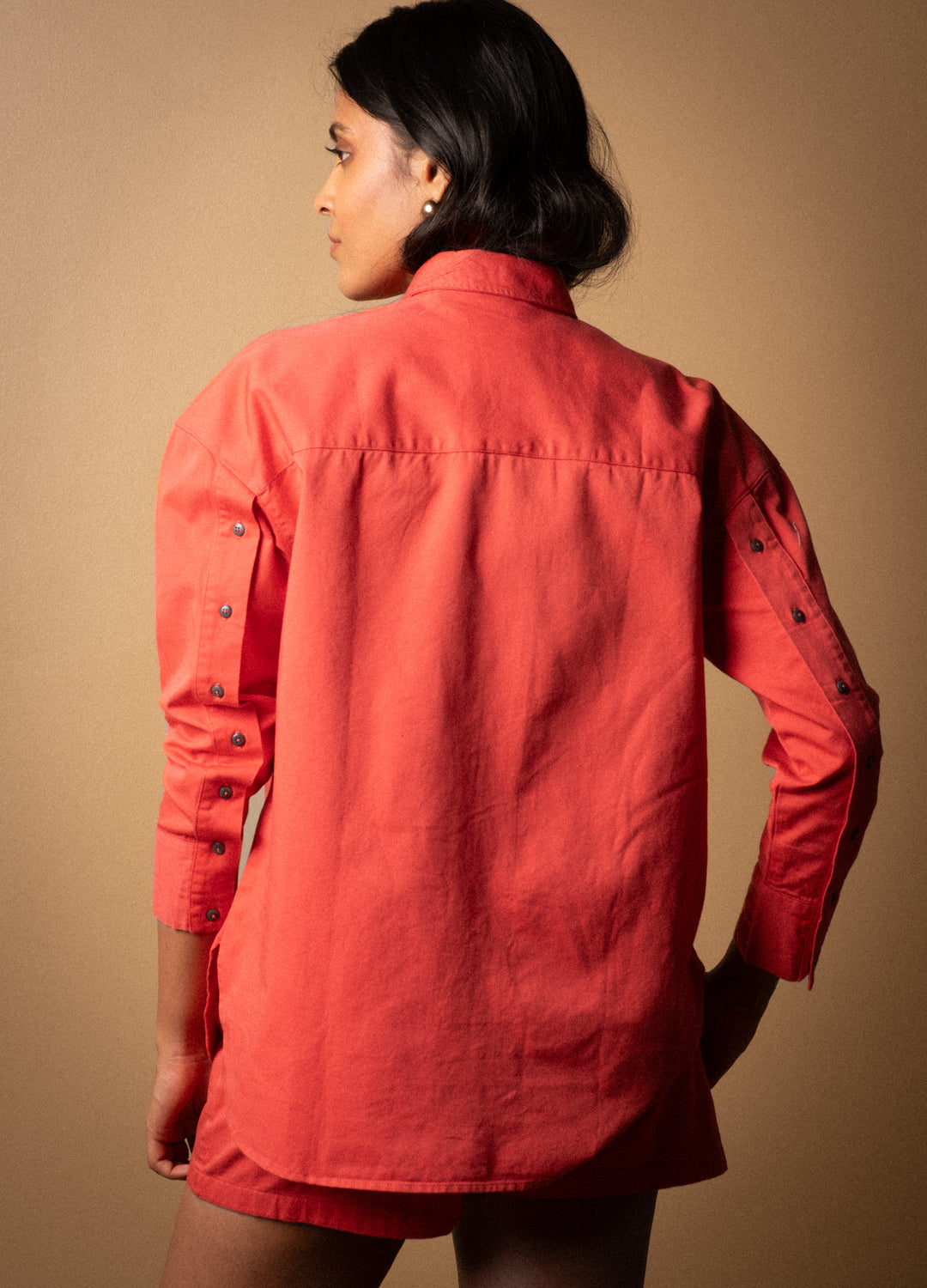 Poppy Cape Shirt