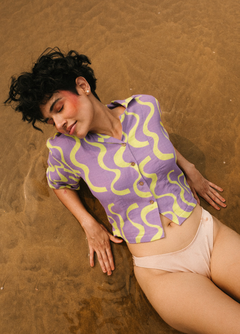 Ripple Organic Cotton Resort Shirt For Women Online