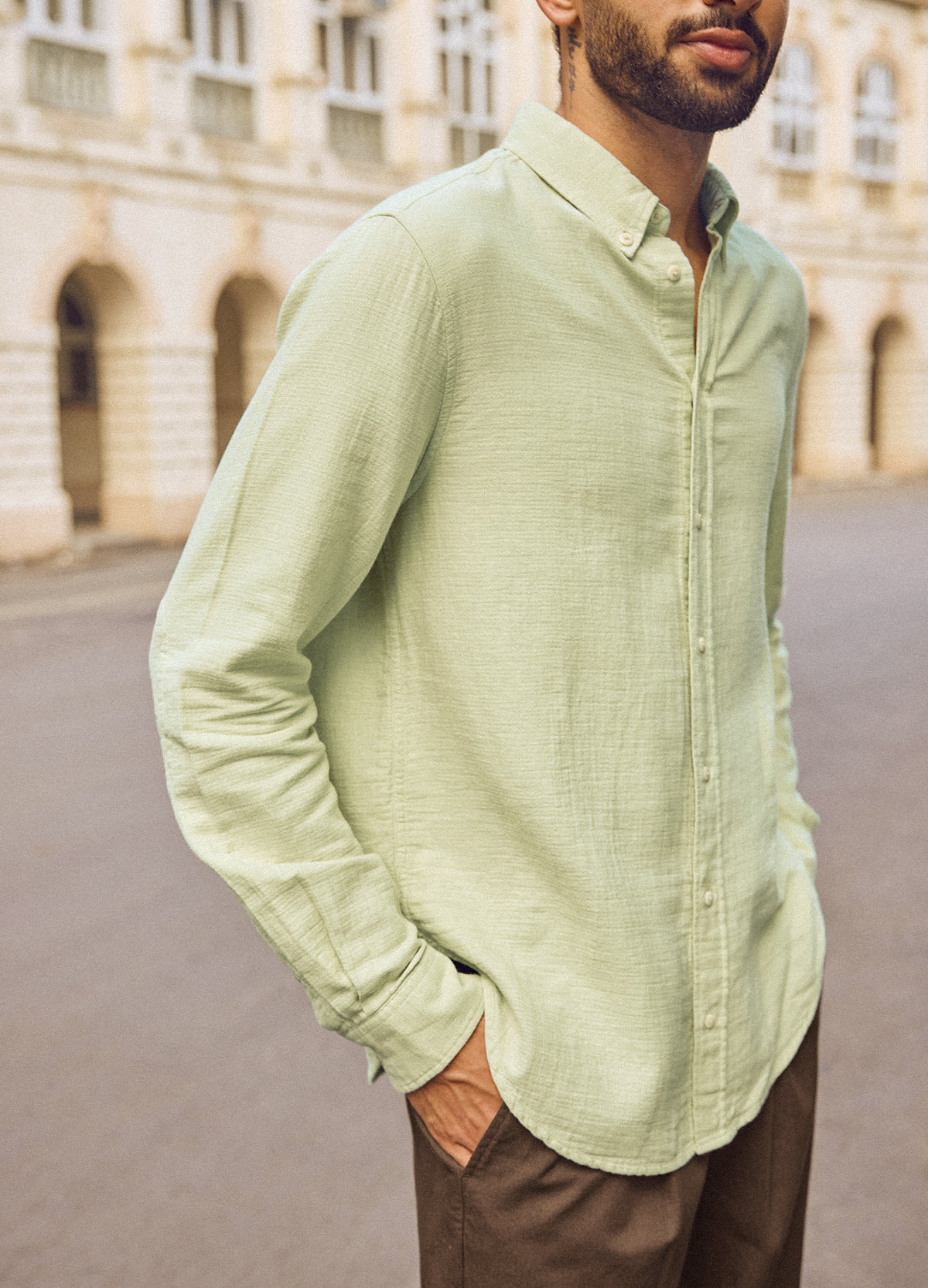 Sage Airy Shirt