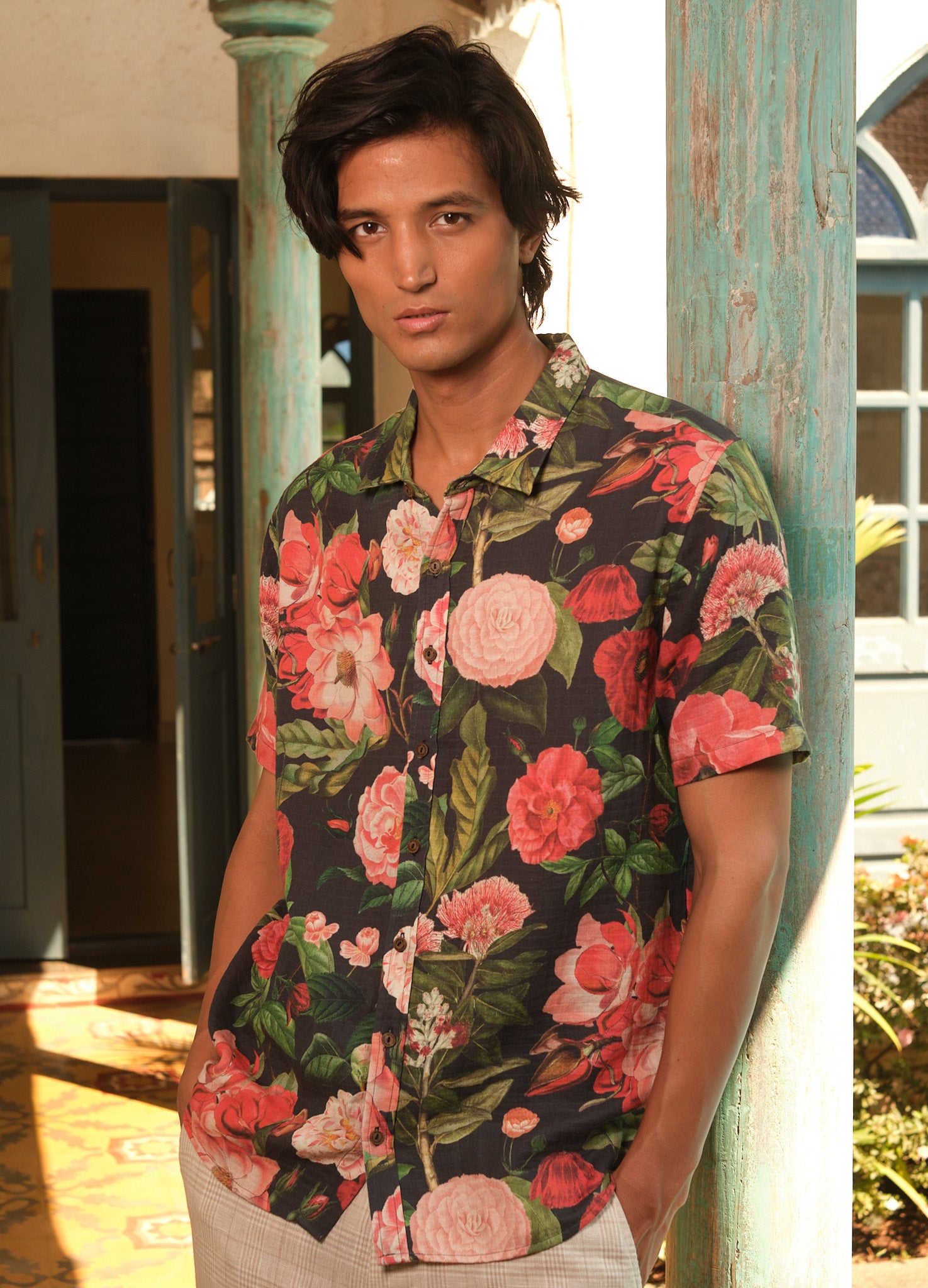 The Scarlet-Dev Organic Cotton Shirt Pant Combo Set For Men Online