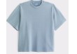 Sky Drop-Shoulder Cropped Tee