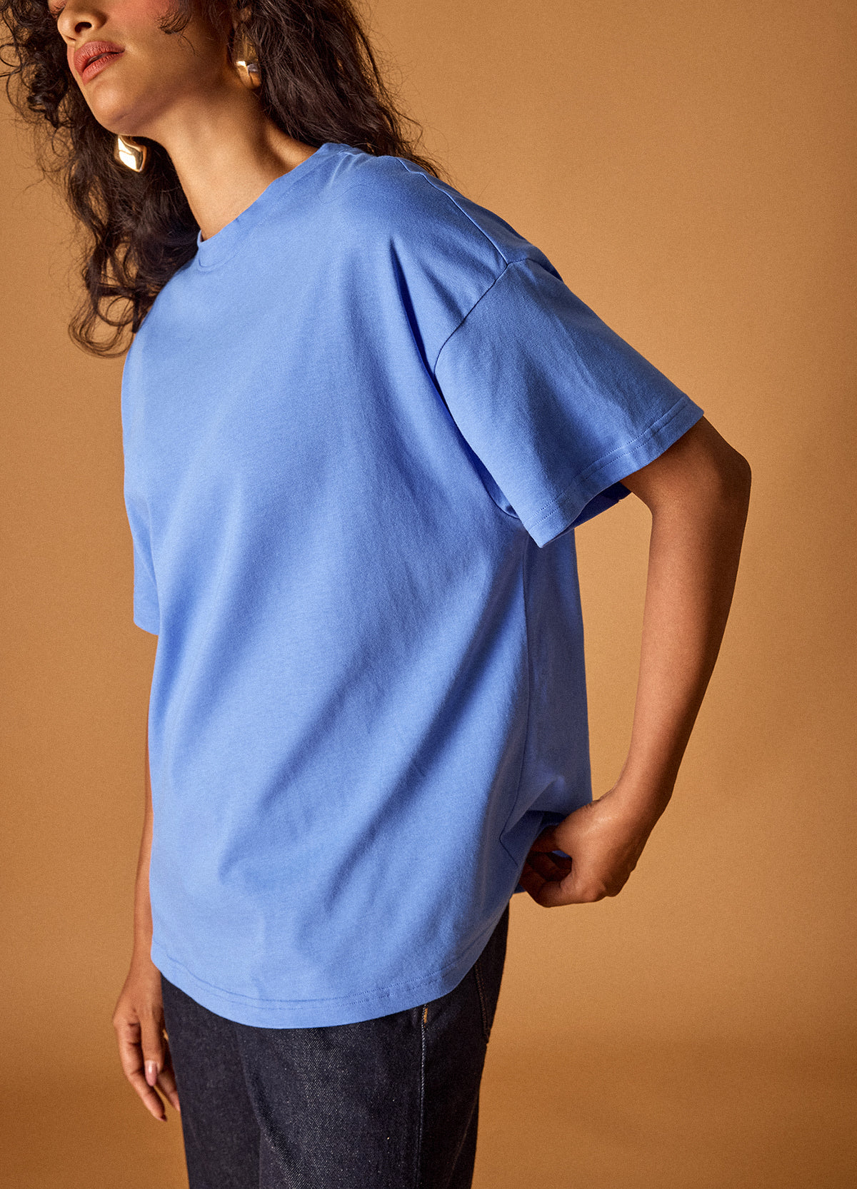 Sea Drop-Shoulder Tee