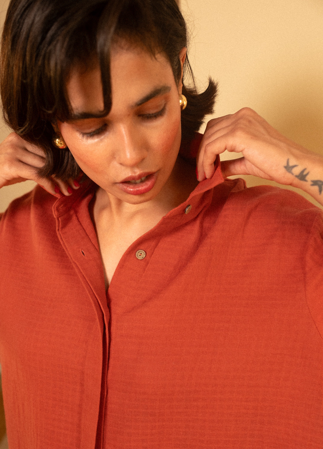 Sienna Button-Back Tunic