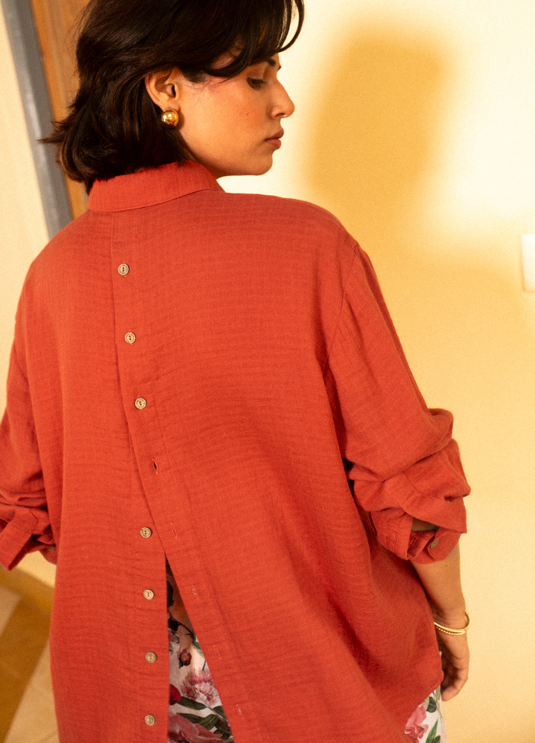 Sienna Button-Back Tunic