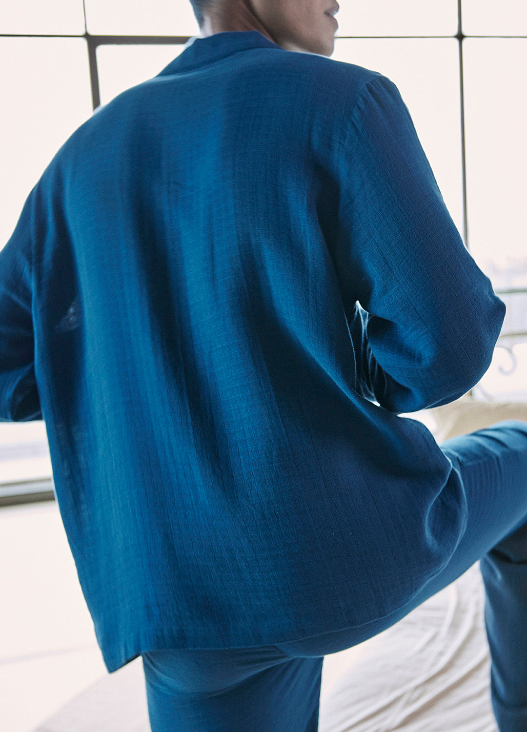 Starlit Muslin Night Shirt