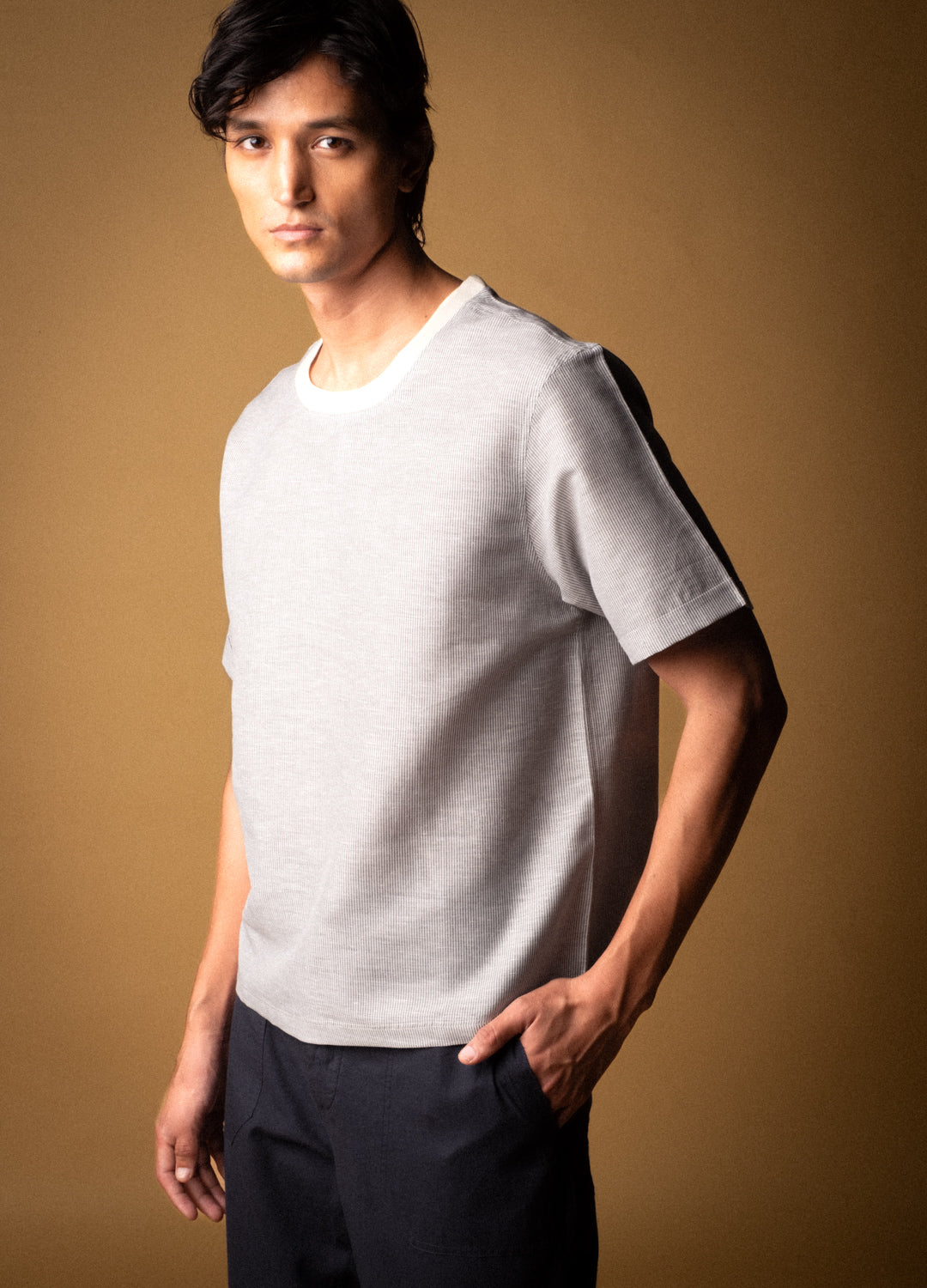 Striped Everyday Linen Tee