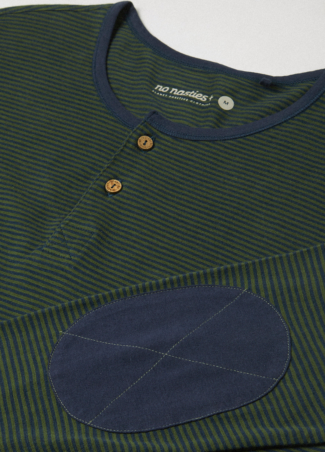 Striped Jersey Henley