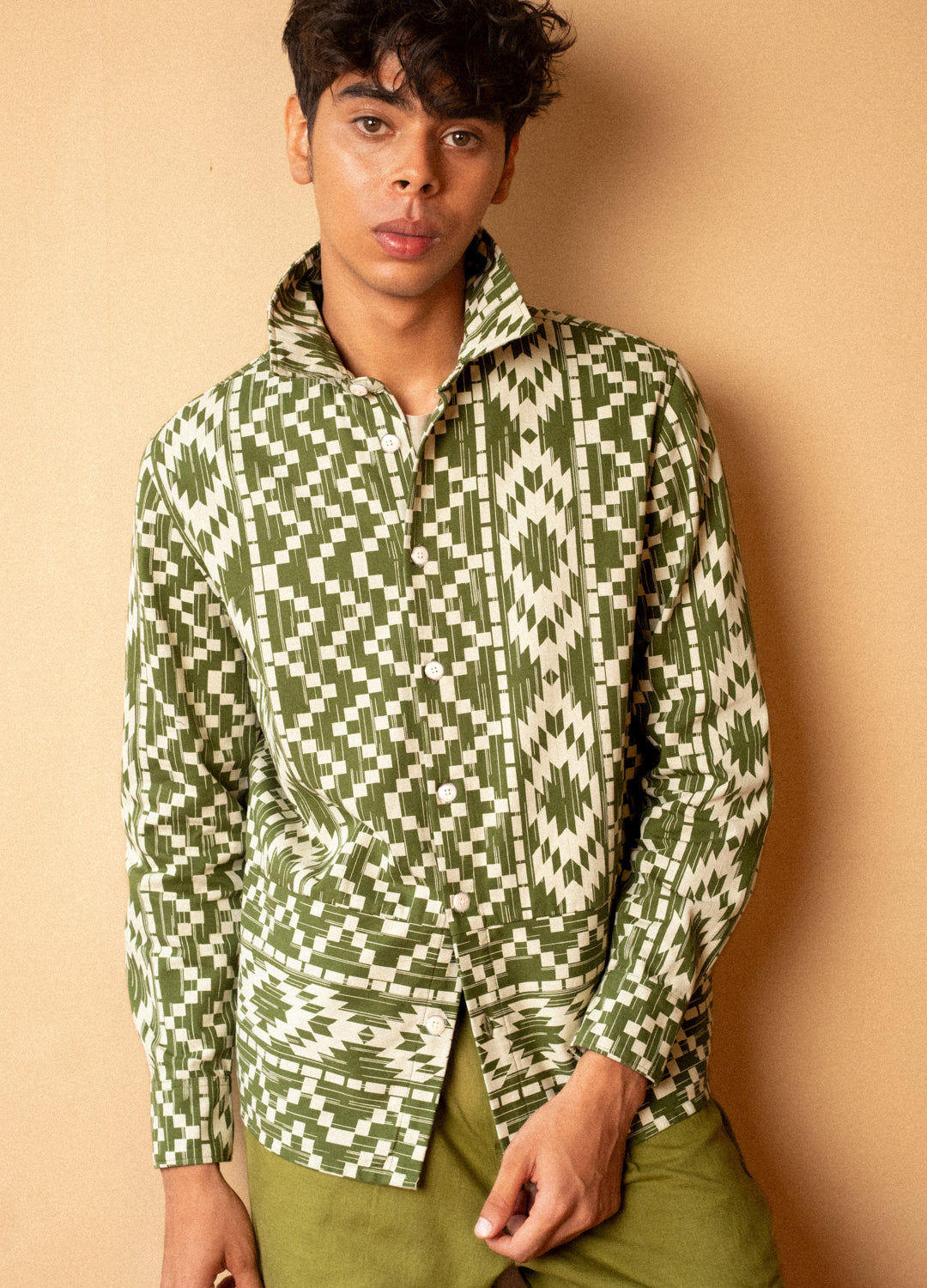 Vera Pocket Woven Shacket