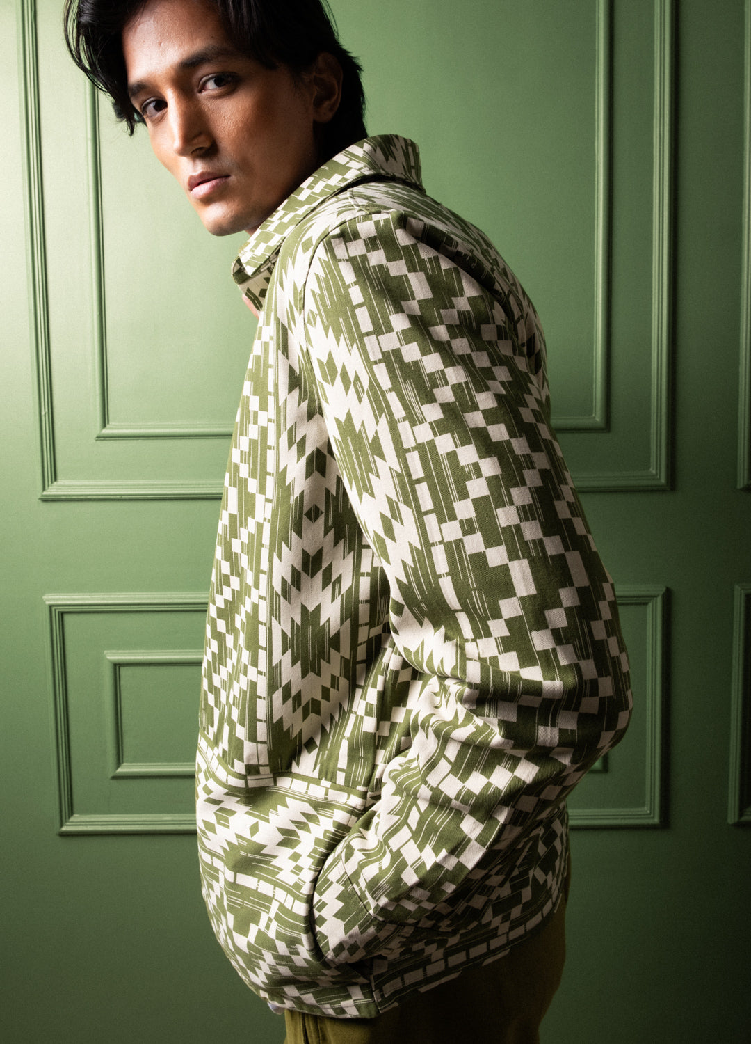 Vera Pocket Woven Shacket