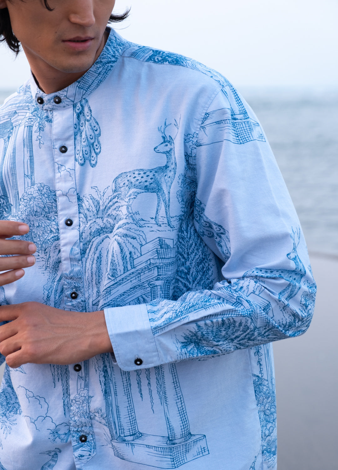 Verandah Mandarin Shirt