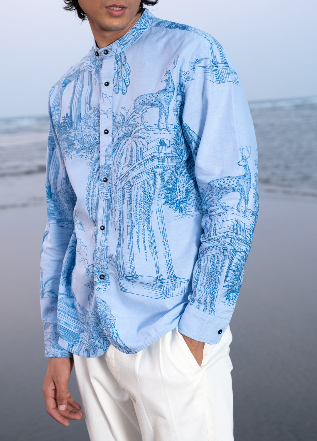 Verandah Mandarin Shirt