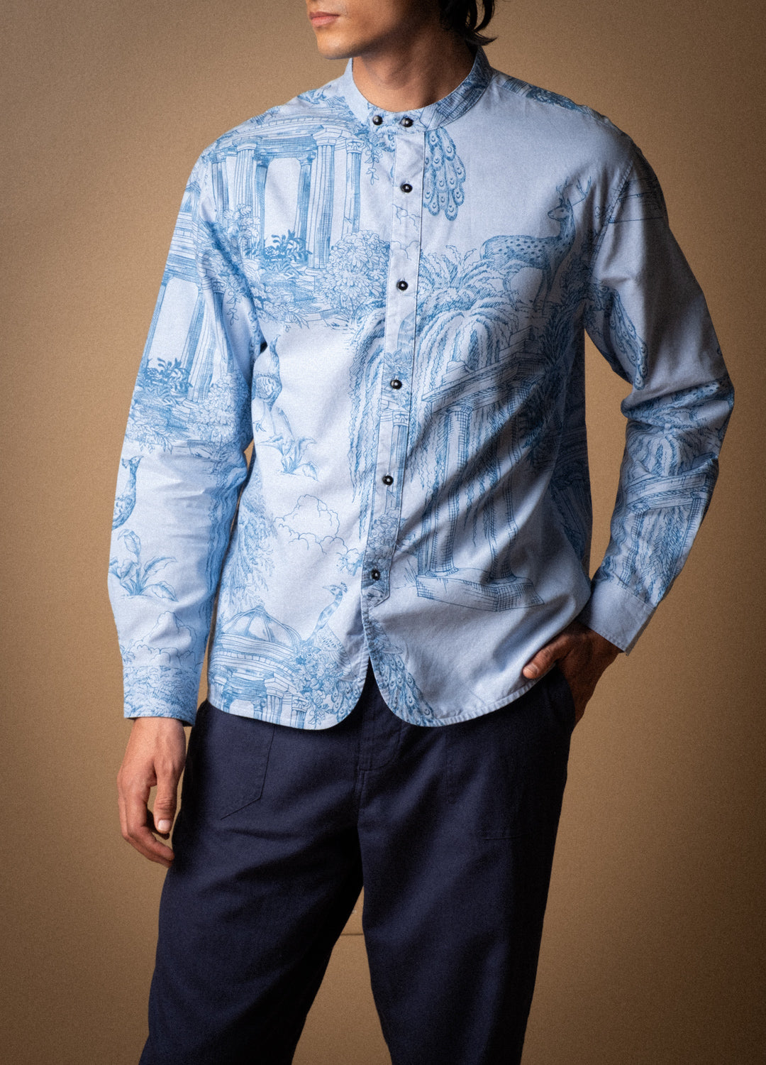 Verandah Mandarin Shirt