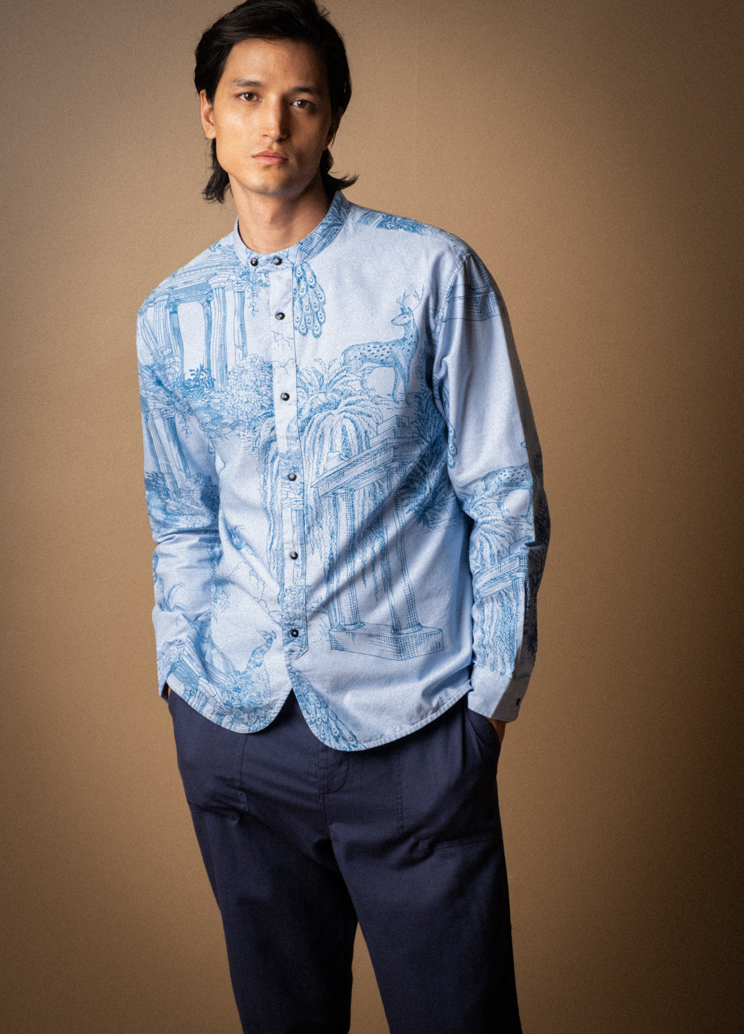 Verandah Mandarin Shirt