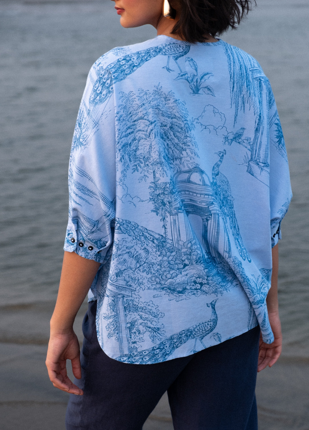 Verandah Wrap Blouse