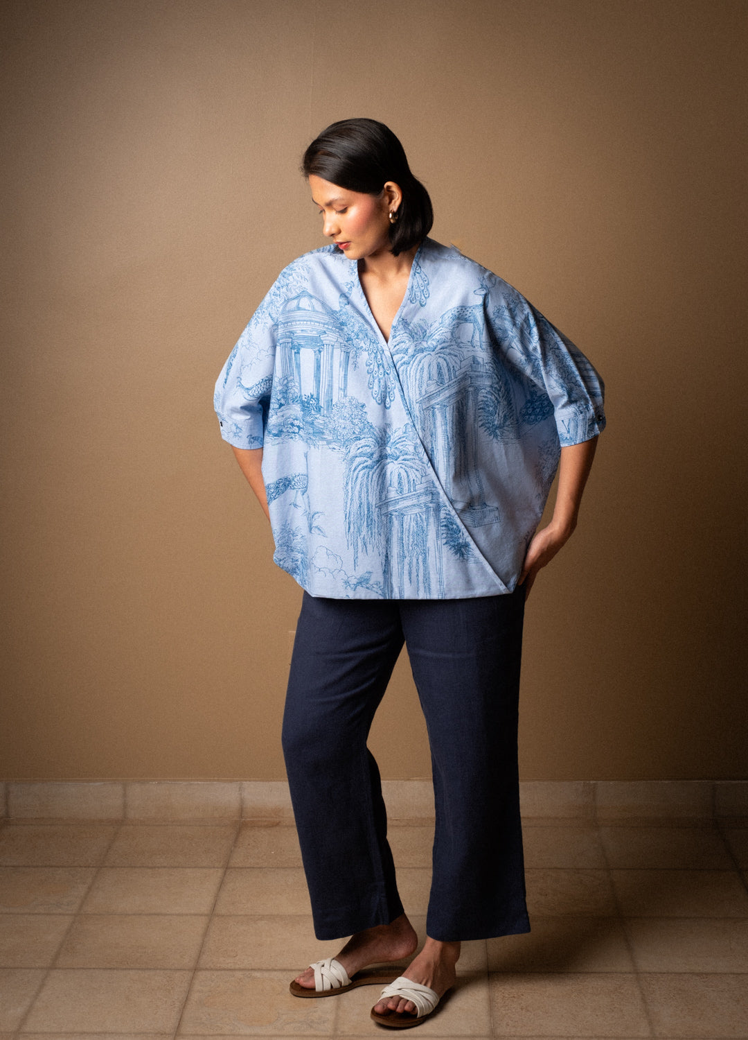 Verandah Wrap Blouse