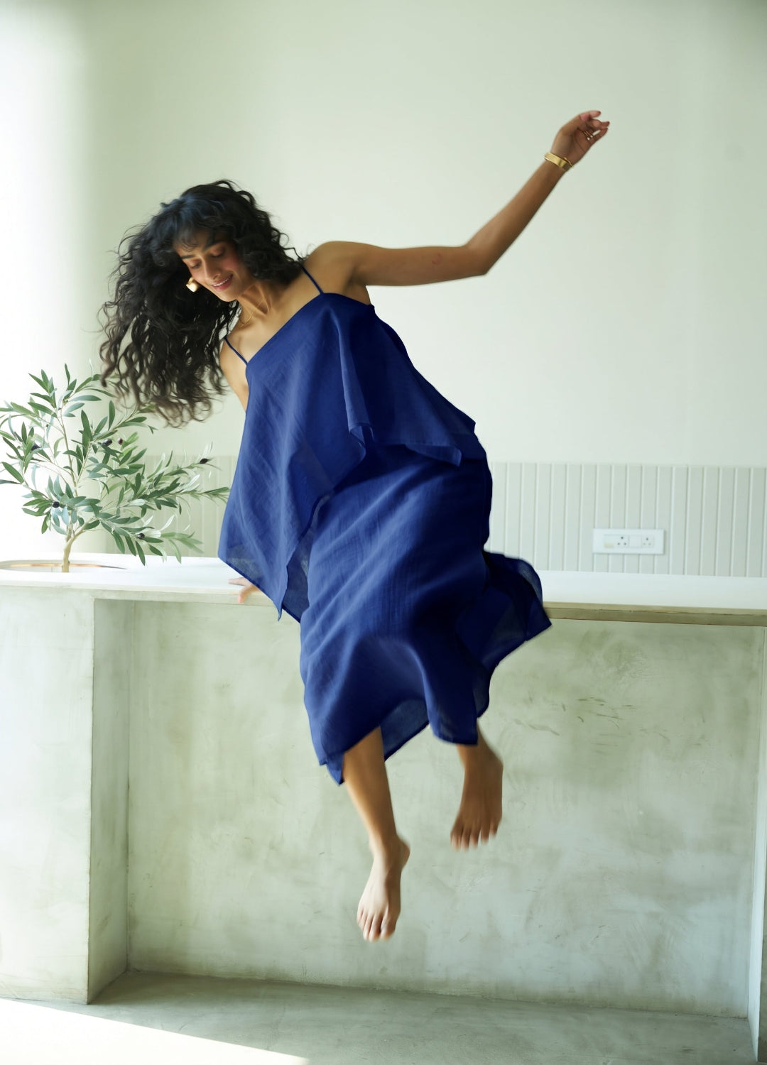 Midnight Scarf Dress