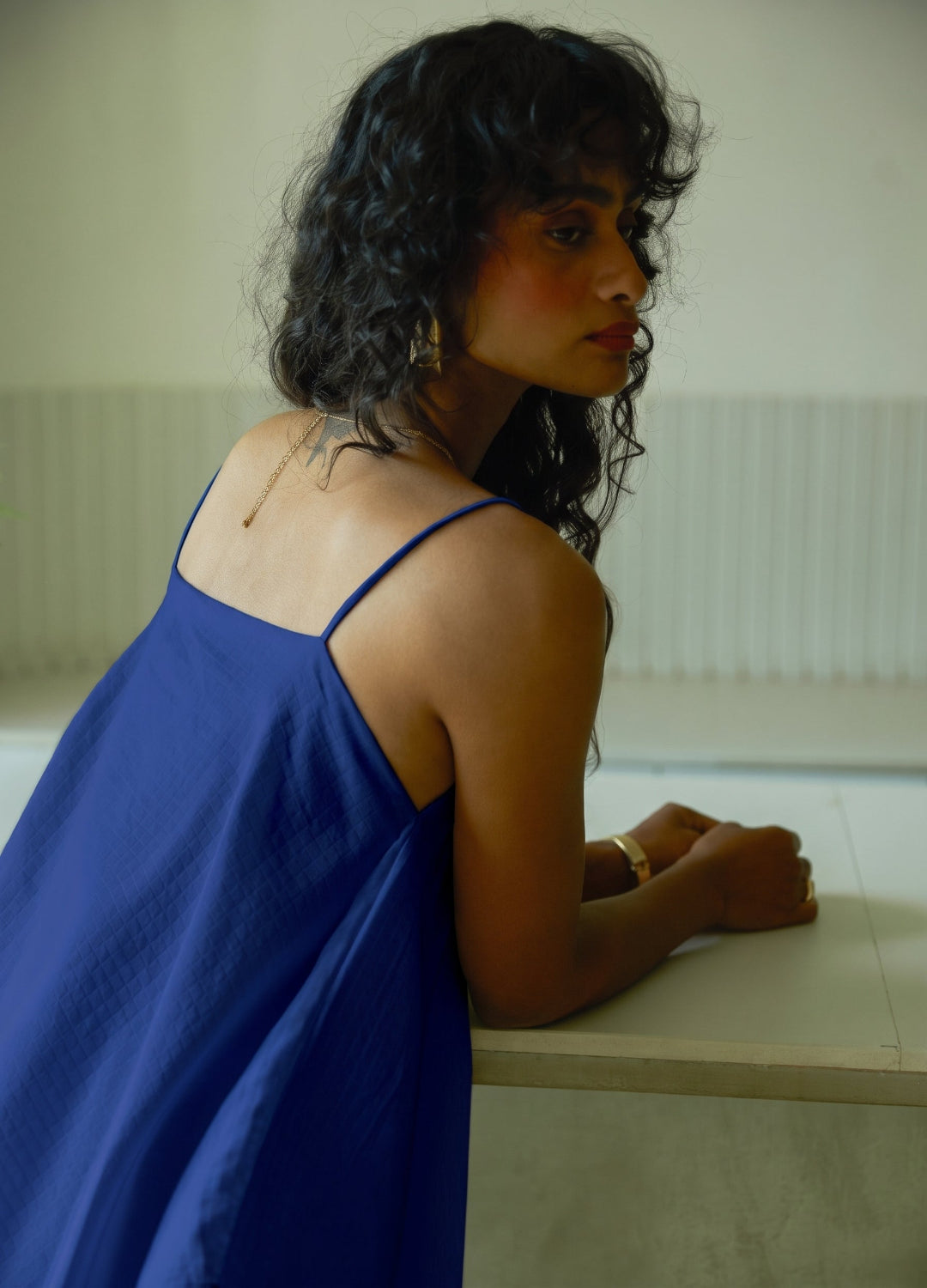 Midnight Scarf Dress