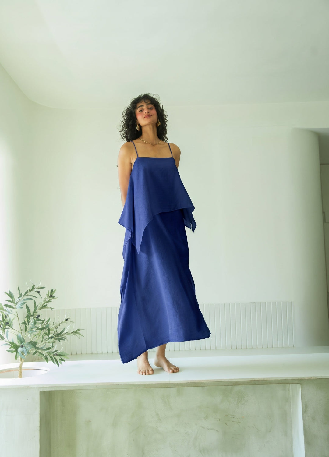 Midnight Scarf Dress