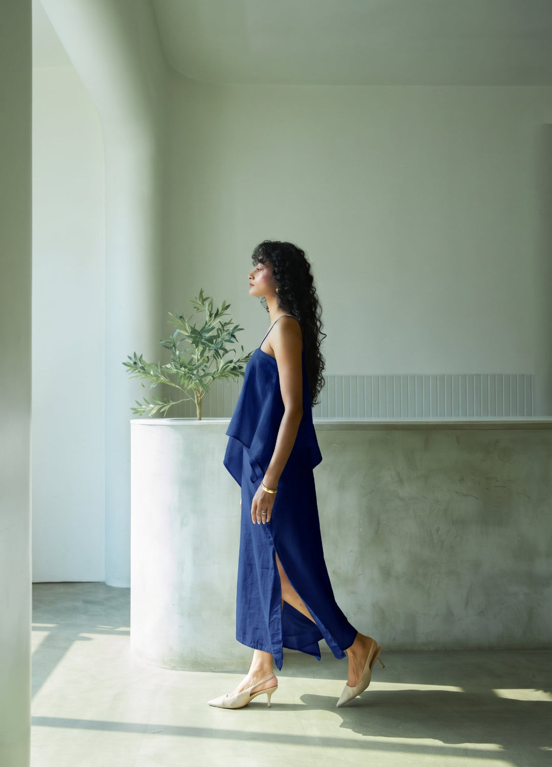 Midnight Scarf Dress