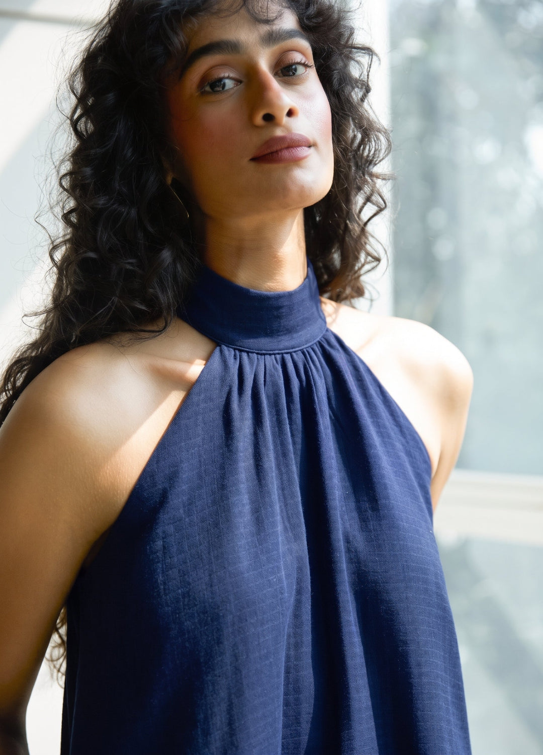 Midnight Halter Midi
