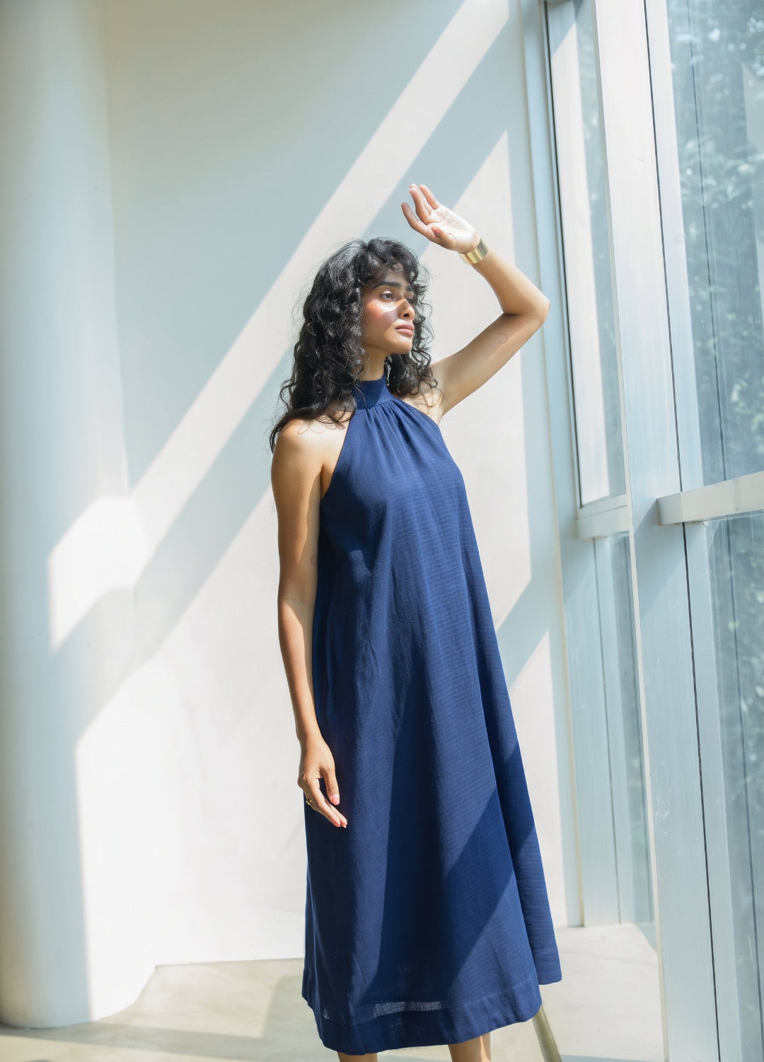 Midnight Halter Midi