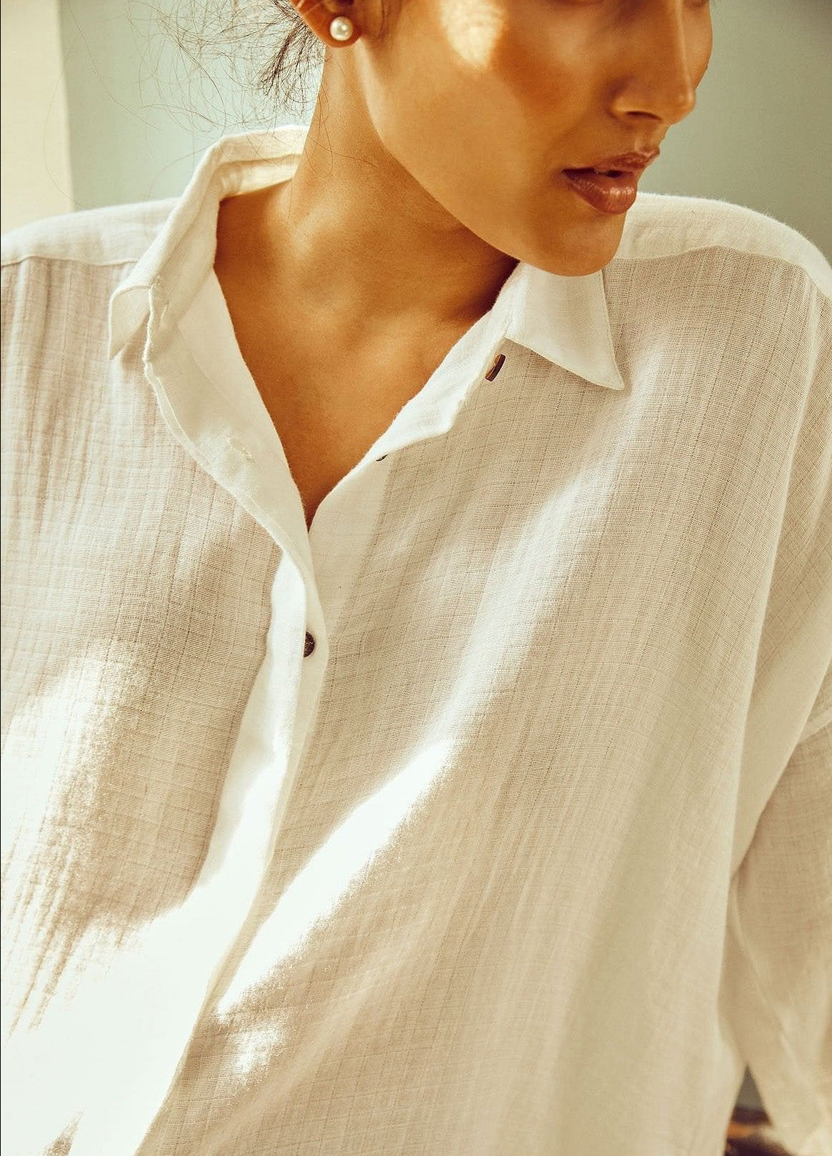 Coconut Milk Relaxed Shirt