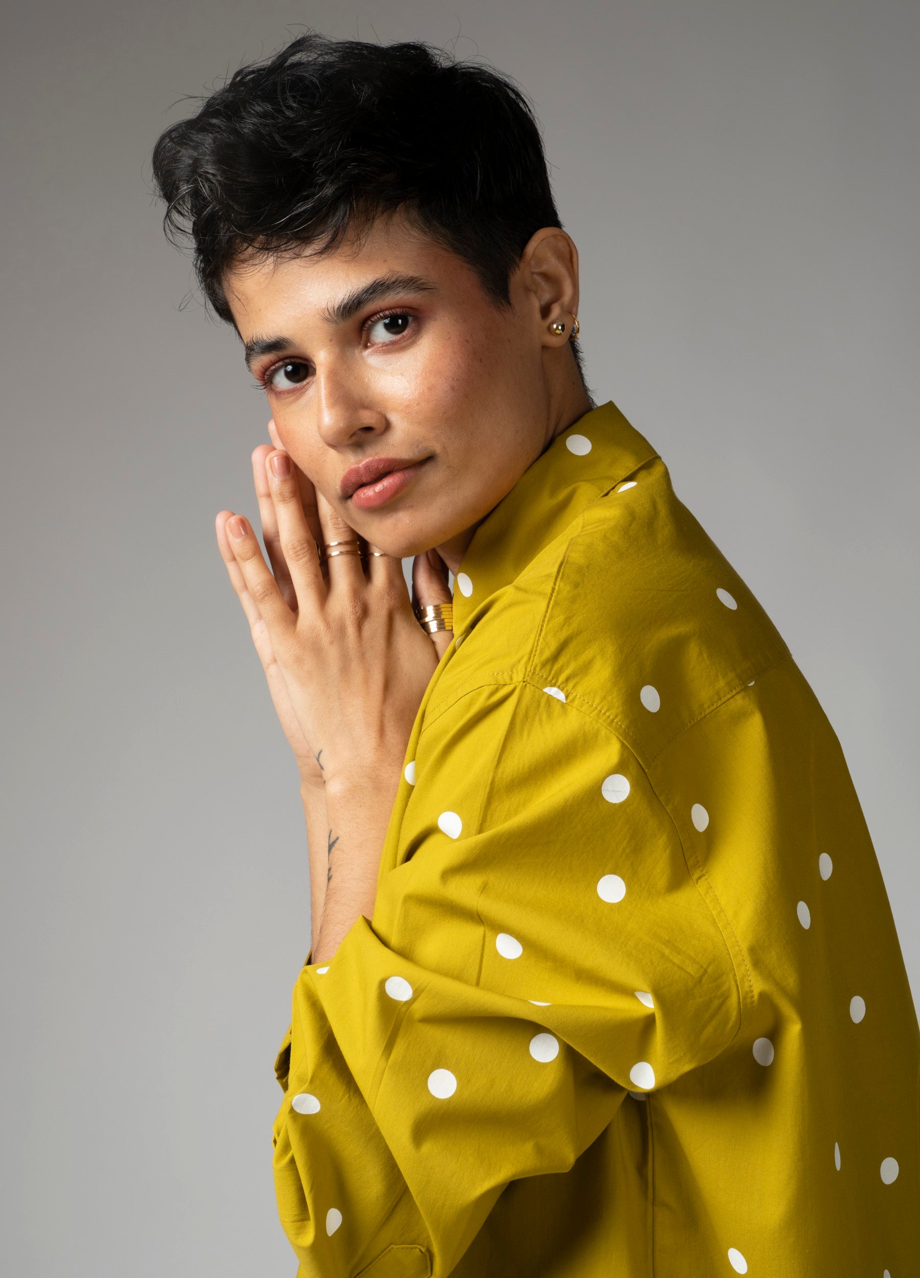 Avocado Polka Anywhere Shirt