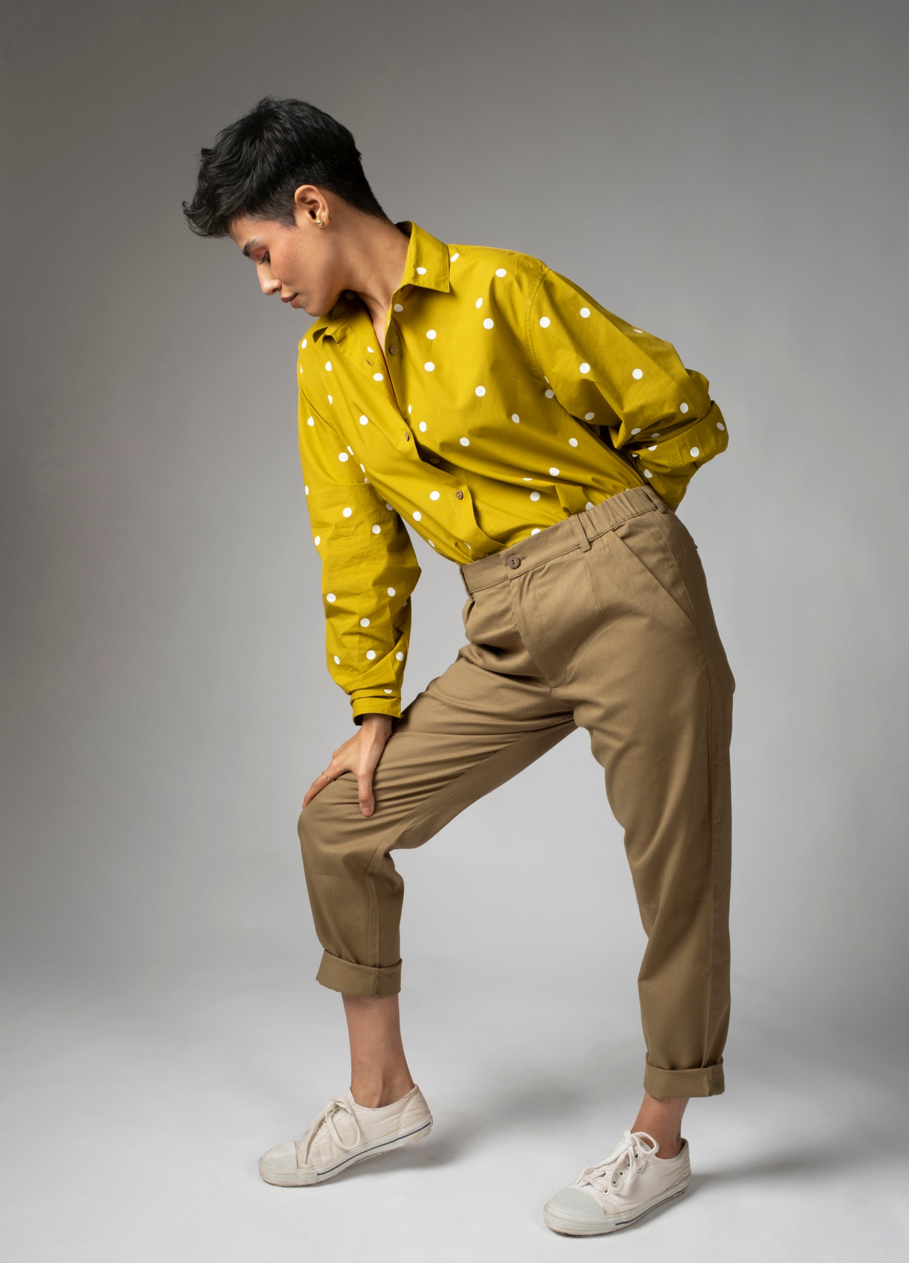 Avocado Organic Cotton Polka Dot Shirt For Women Online