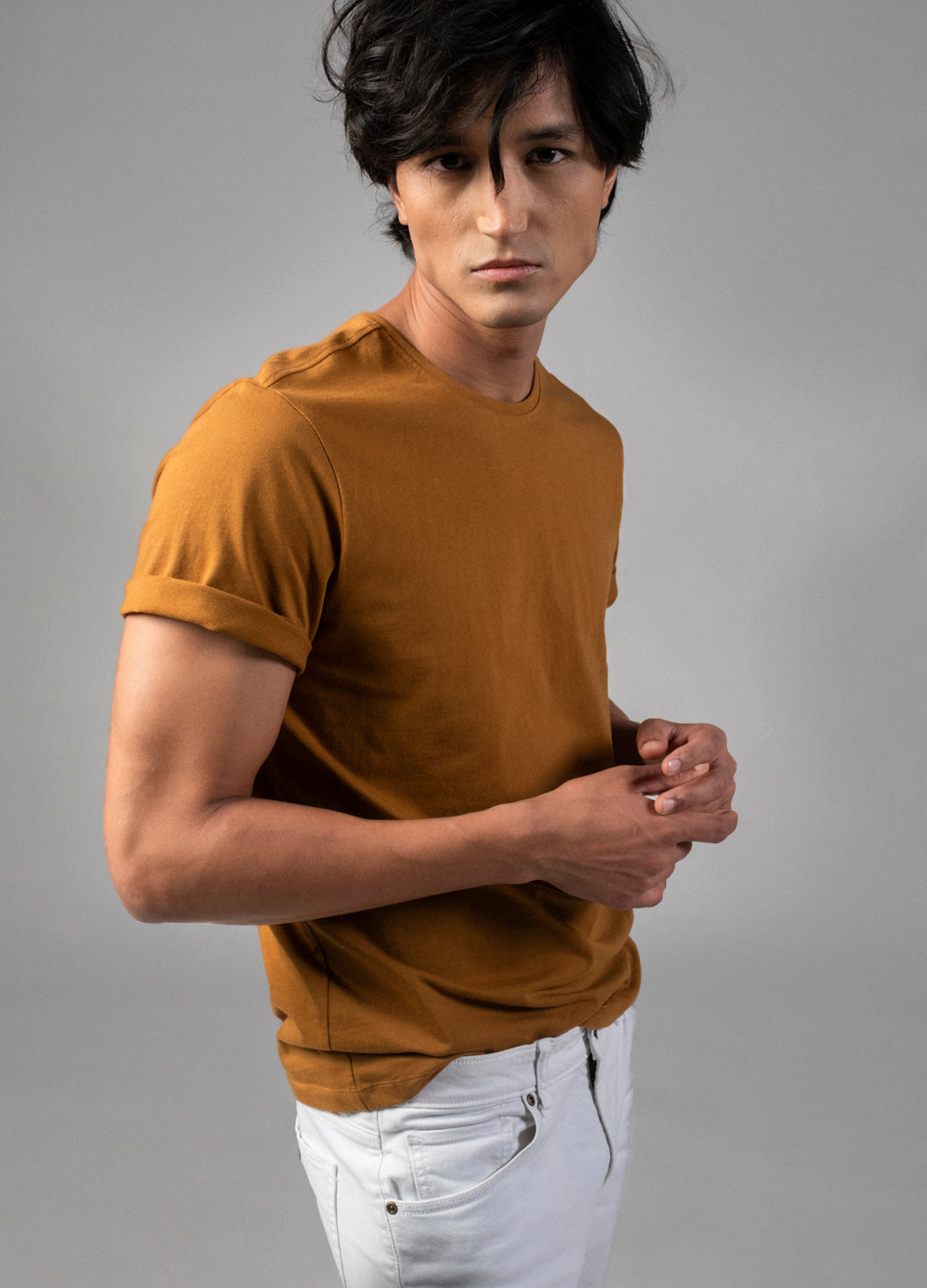 Biscuit Organic Cotton Classic Tees For Men Online