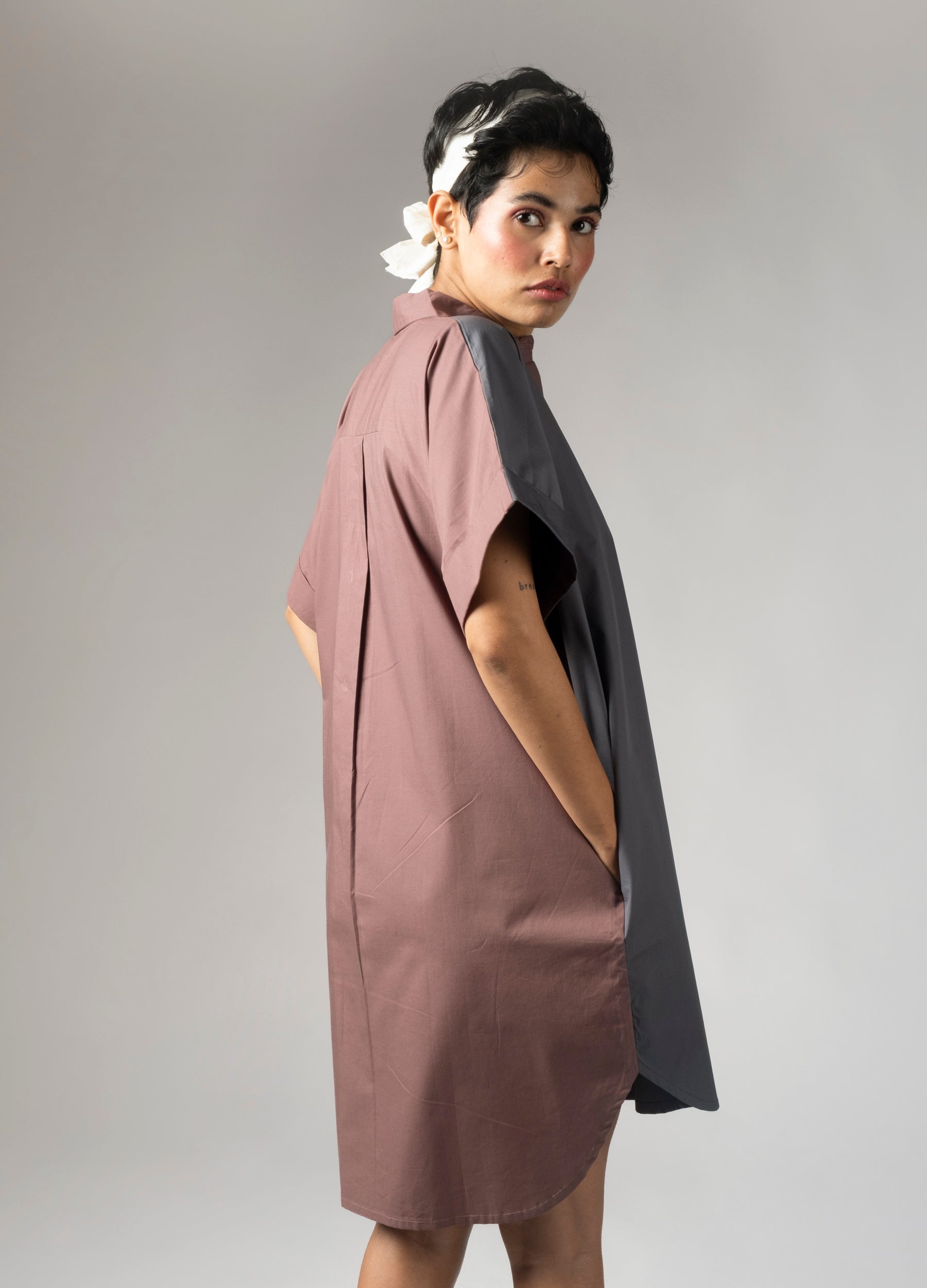 Nightshade Shirt Dress