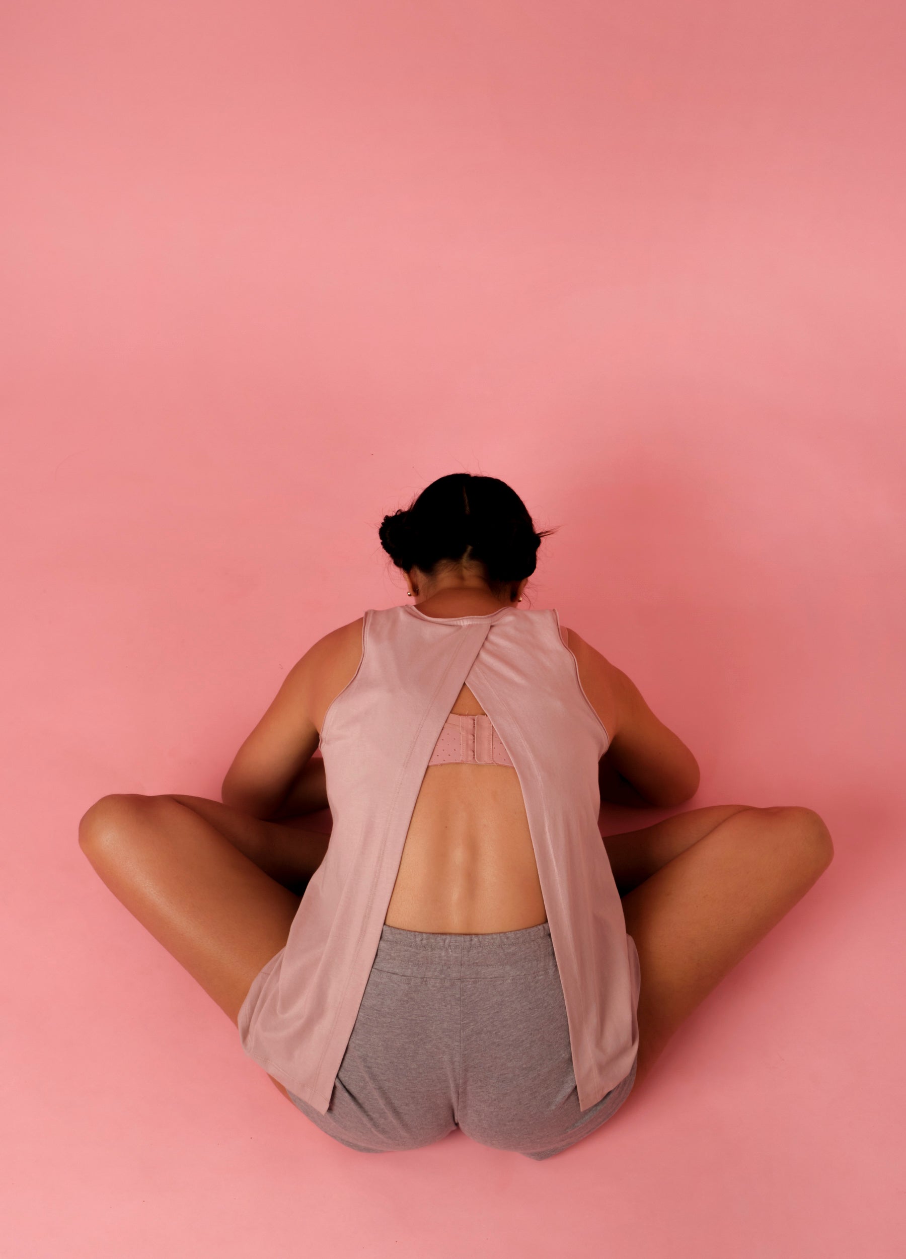 Rose Breezy Tank Top