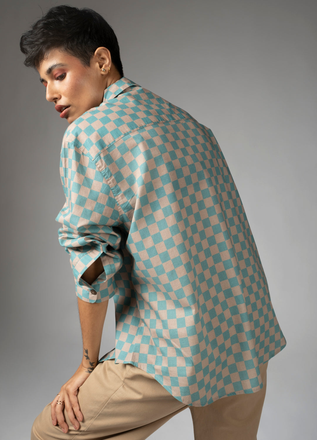 Trellis Checkers Anywhere Shirt