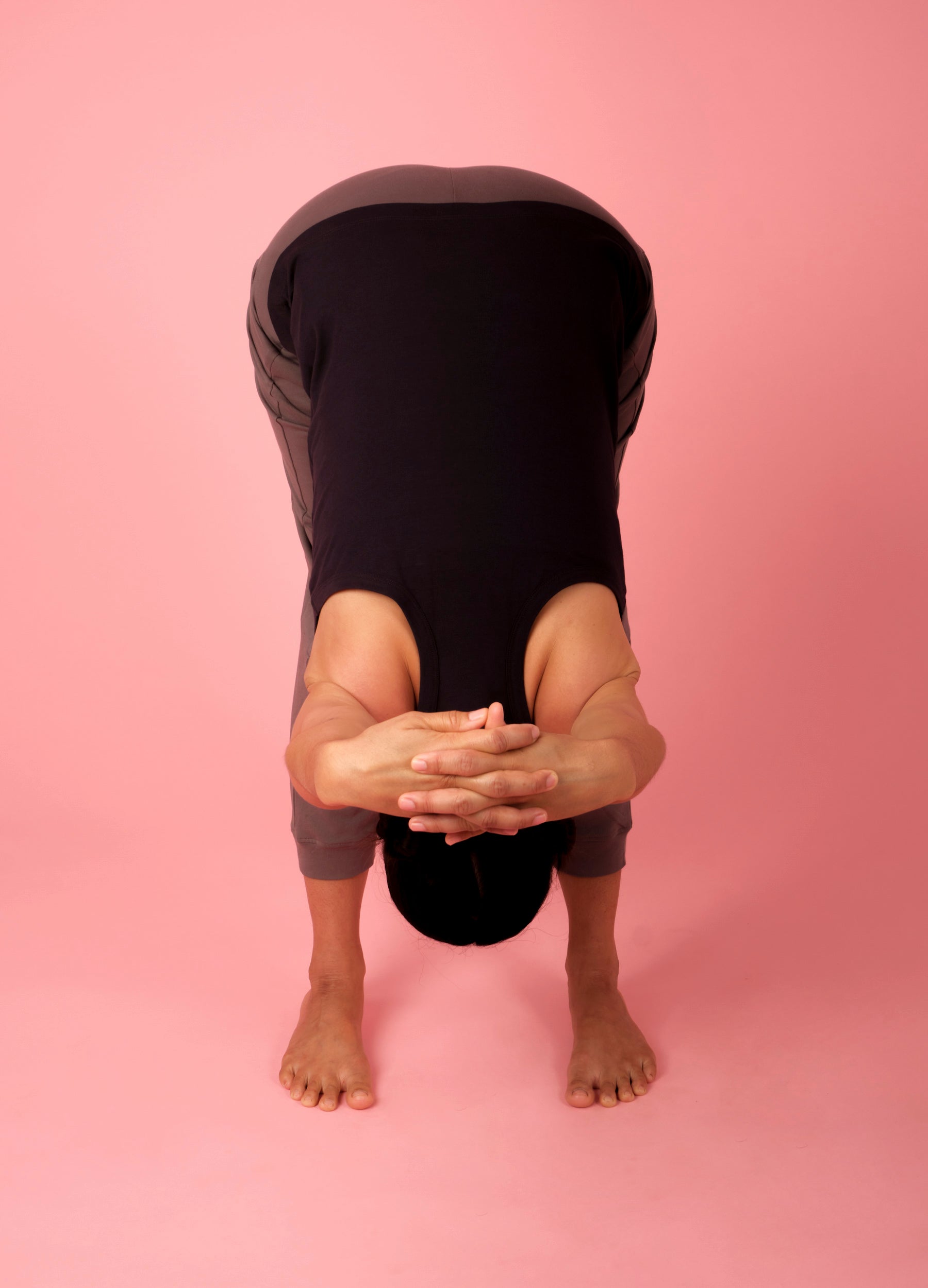 Washed Black Racerback Tank Top