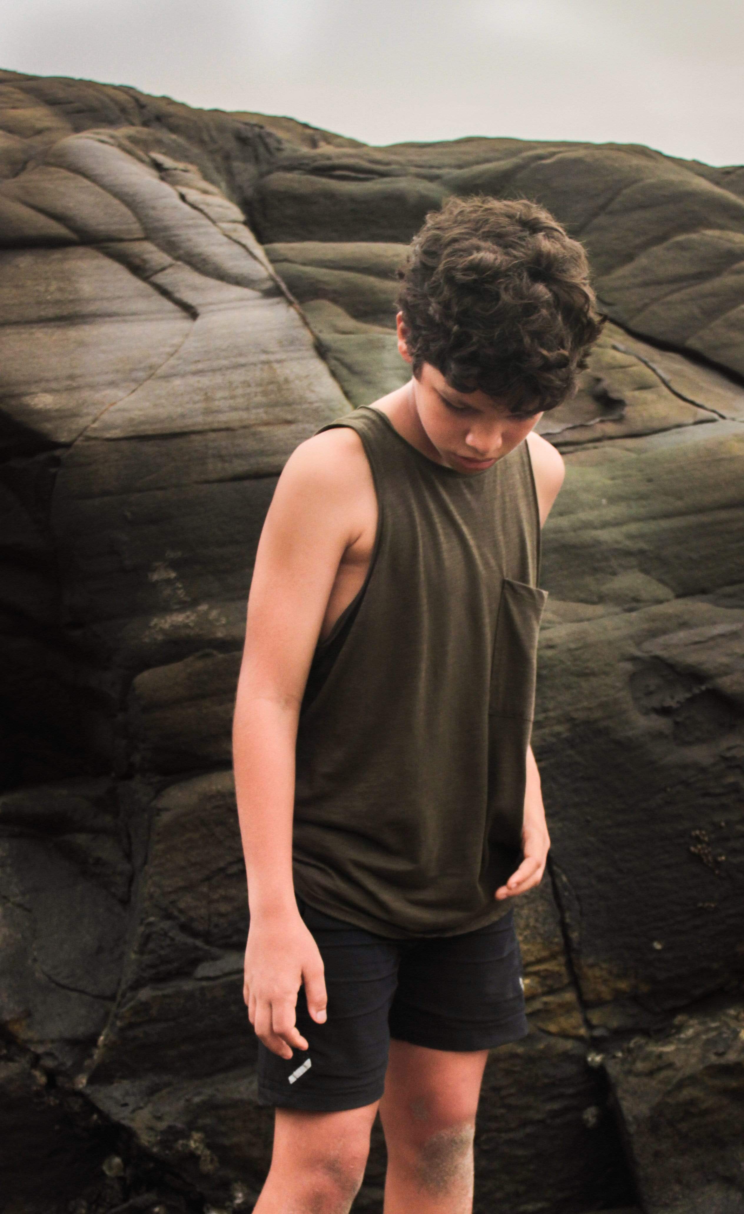 Ayaan Baggy Pocket Tank-No Nasties - Organic Cotton Clothing