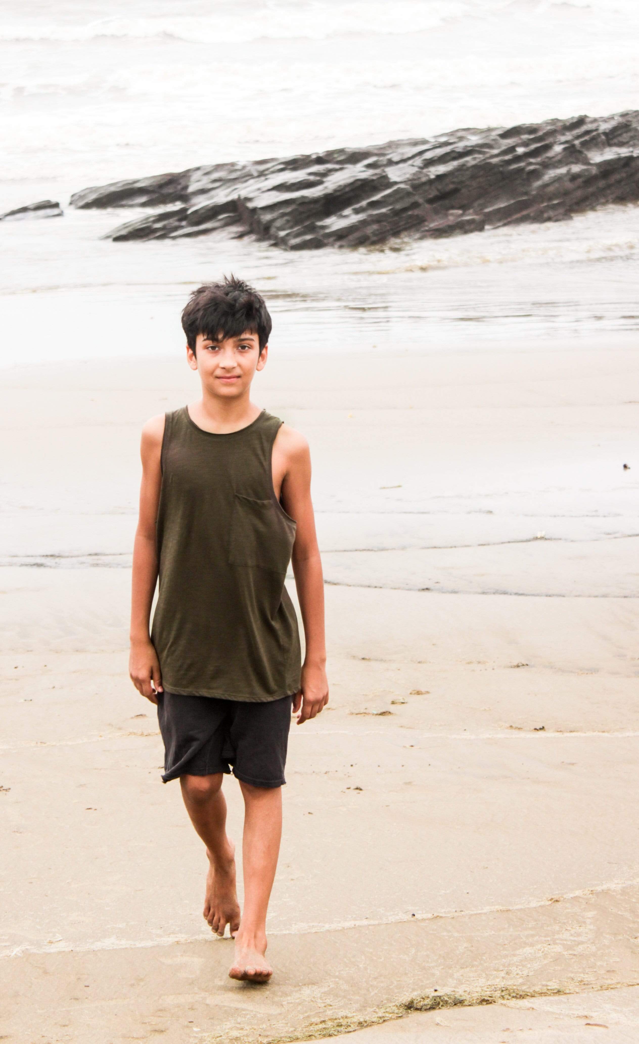 Ayaan Baggy Pocket Tank-No Nasties - Organic Cotton Clothing