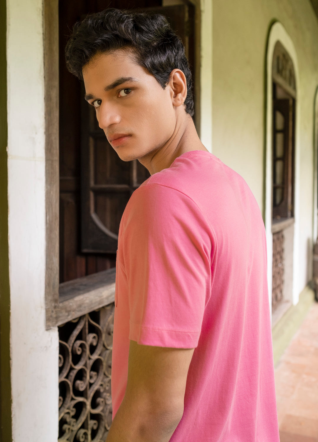 Bubblegum Relaxed Pocket Tee-No Nasties - Organic Cotton Clothing