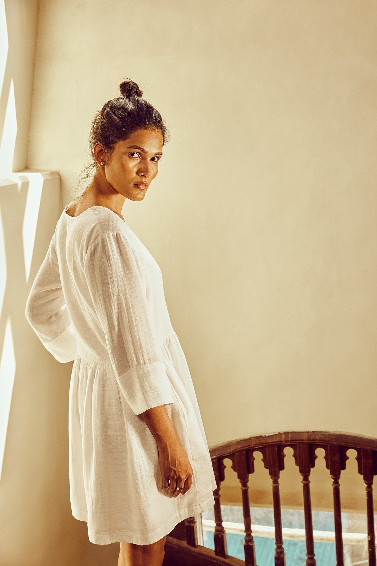 Coconut Milk Drop-Waist Mini-No Nasties - Organic Cotton Clothing