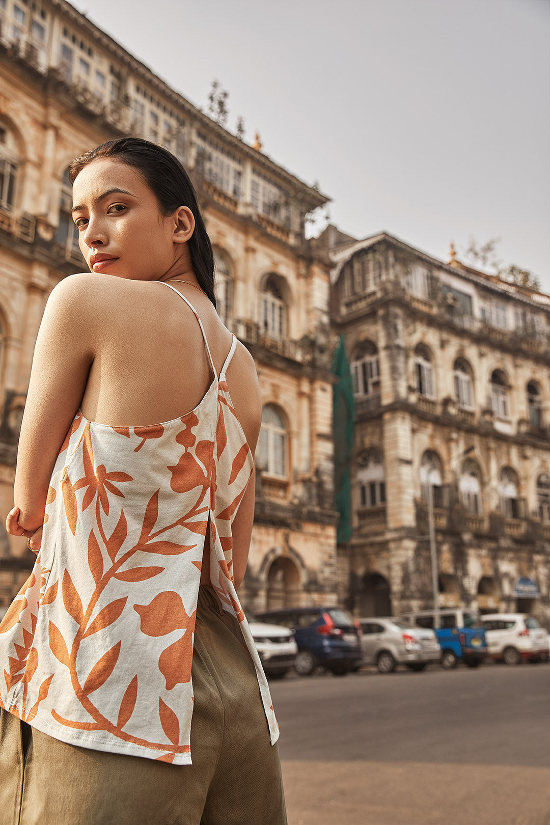 Garden Crossback Organic Cotton Tank Top For Women Online