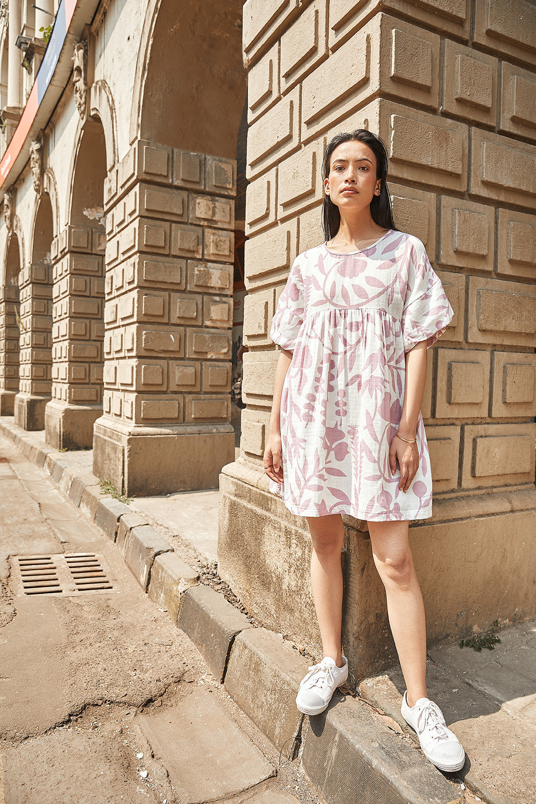 Garden Organic Cotton Summer Scoop Dress For Women