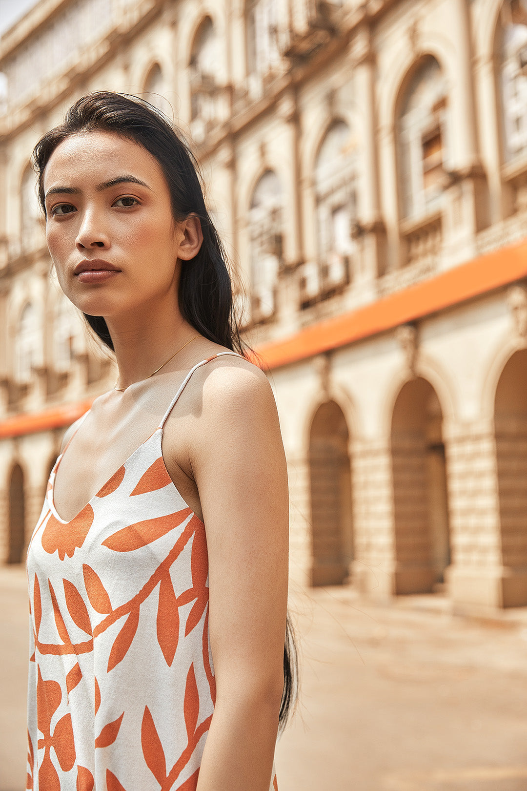 Garden Tiered Dress-No Nasties - Organic Cotton Clothing