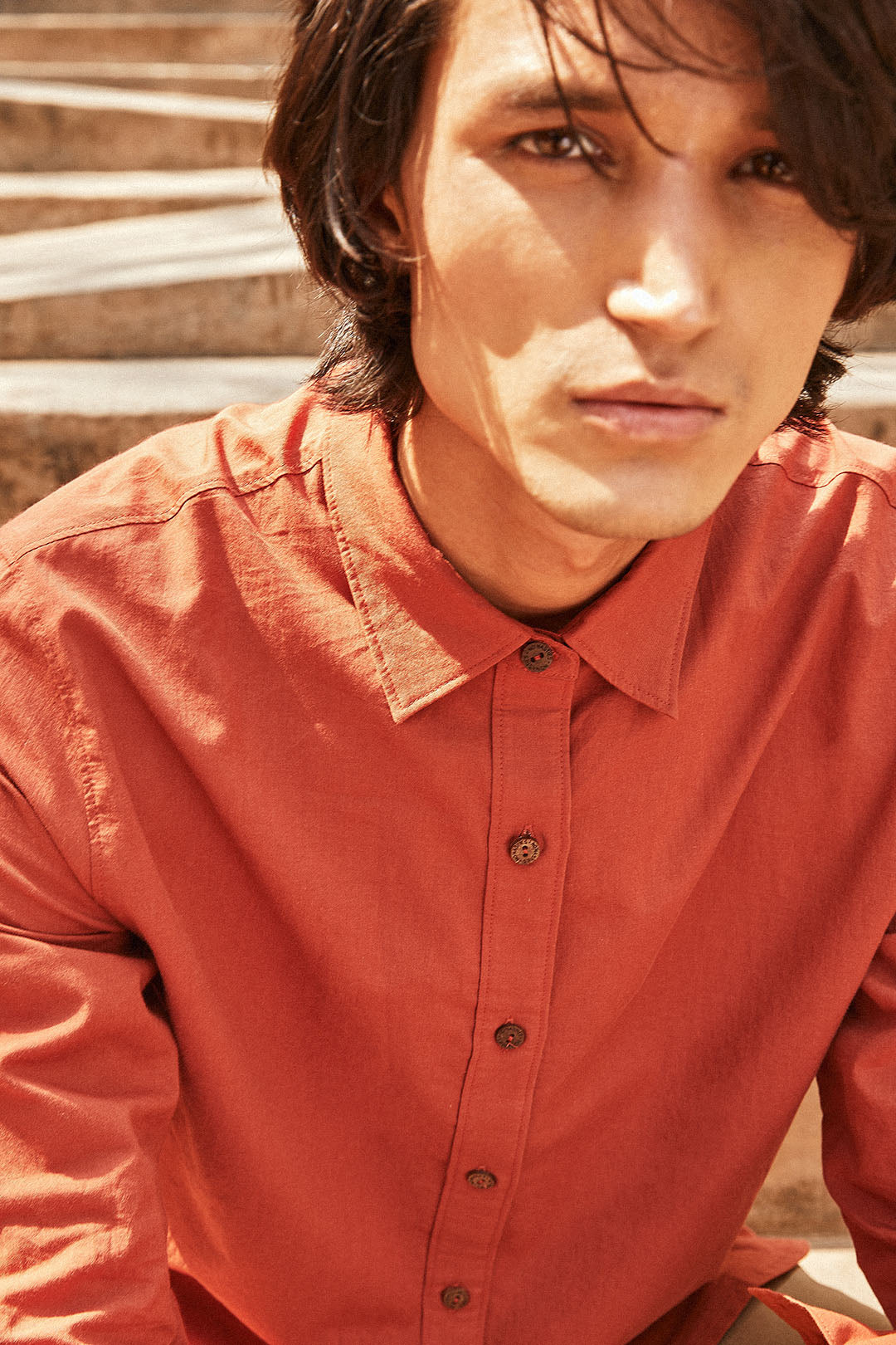 Ginger Everyday Shirt-No Nasties - Organic Cotton Clothing