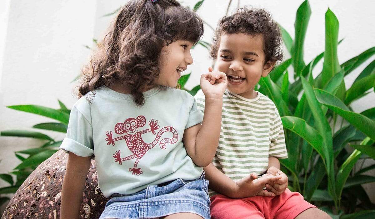 Mint Ripples Unisex Tee-No Nasties - Organic Cotton Clothing