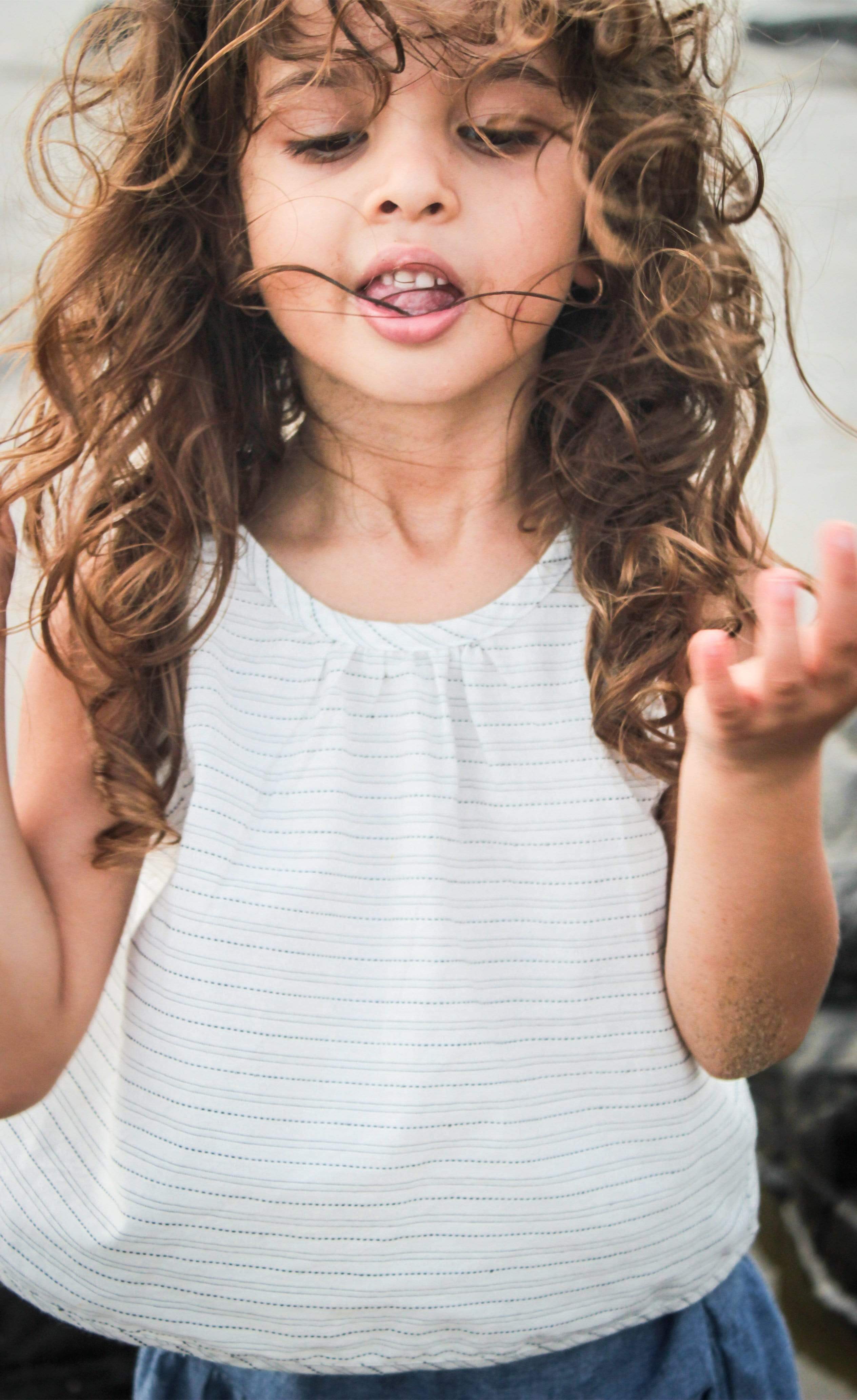 Miraya Overlap Back Top-No Nasties - Organic Cotton Clothing