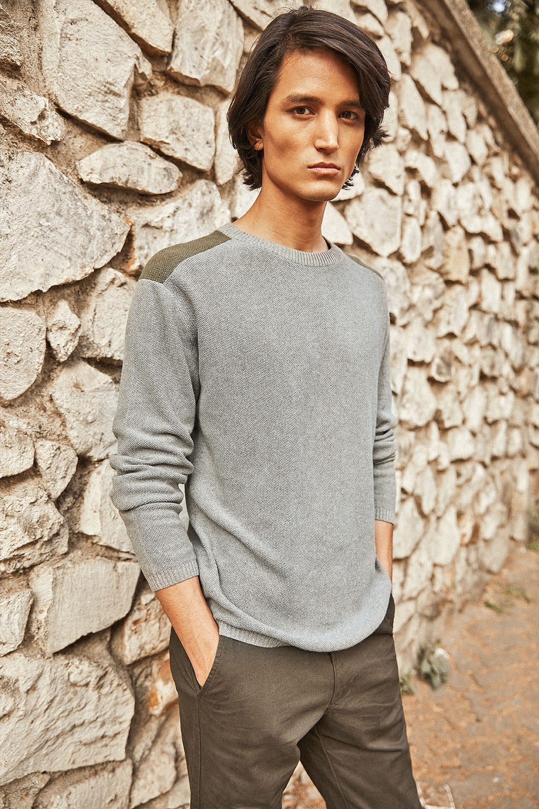 Mist Patch Jumper-No Nasties - Organic Cotton Clothing