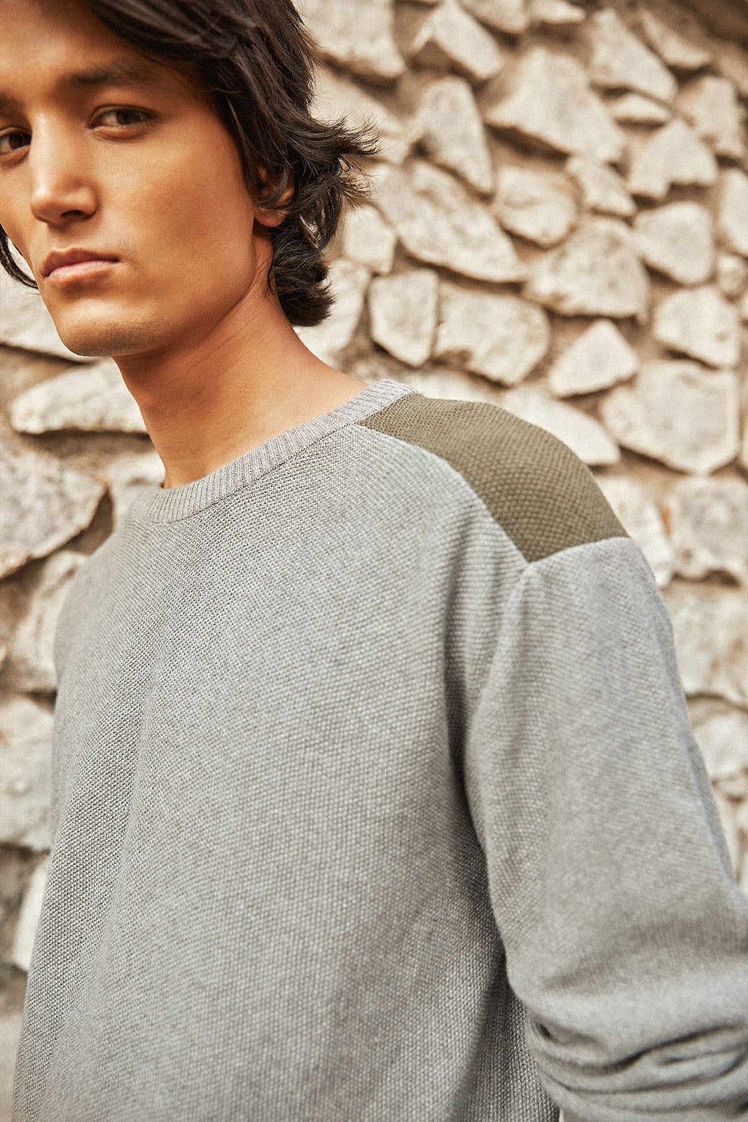 Mist Patch Jumper-No Nasties - Organic Cotton Clothing