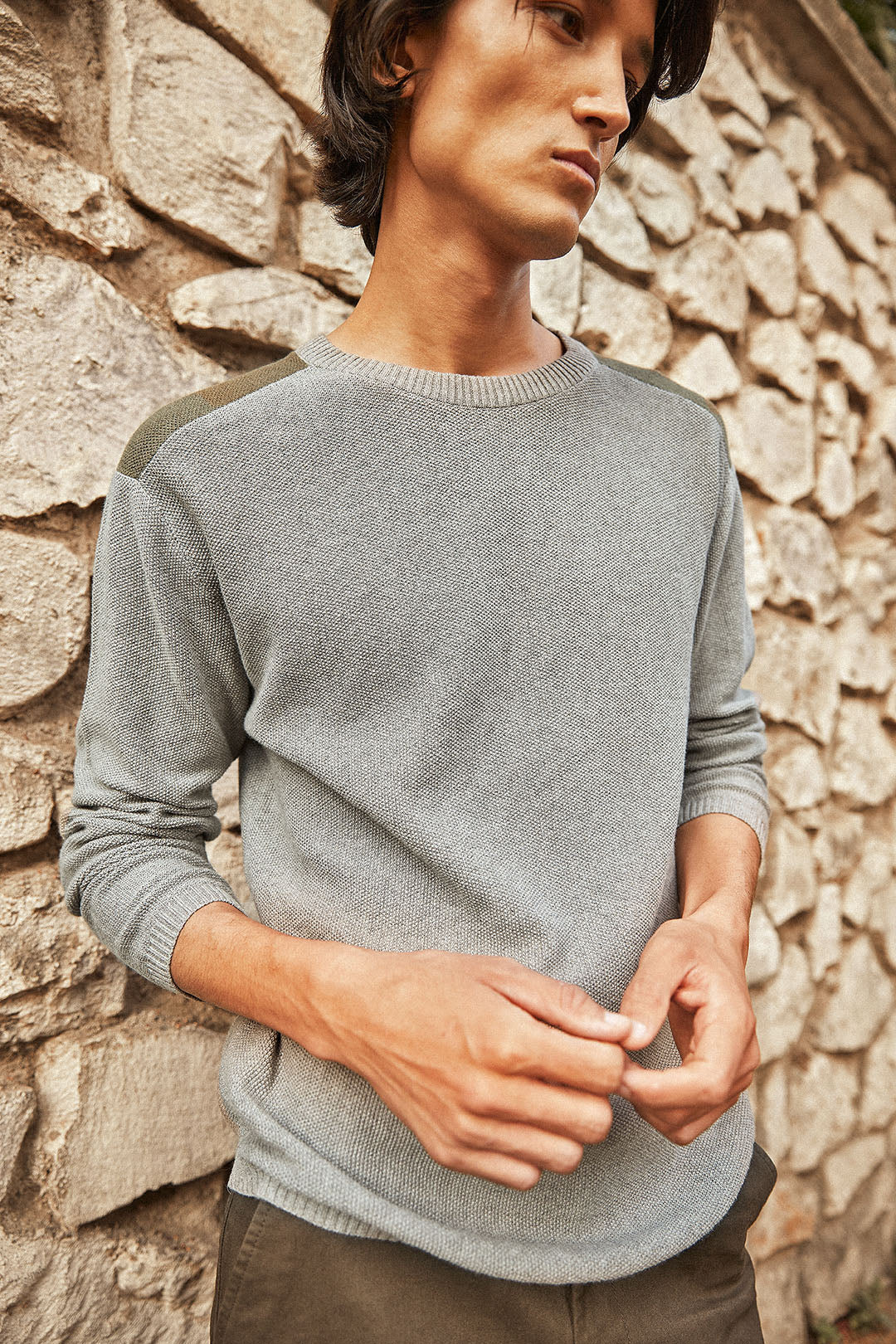 Mist Patch Jumper-No Nasties - Organic Cotton Clothing
