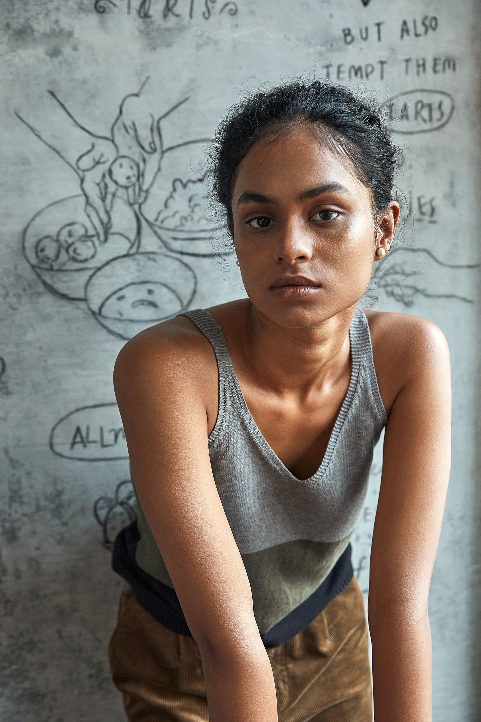 Moss V-Neck Tank-No Nasties - Organic Cotton Clothing