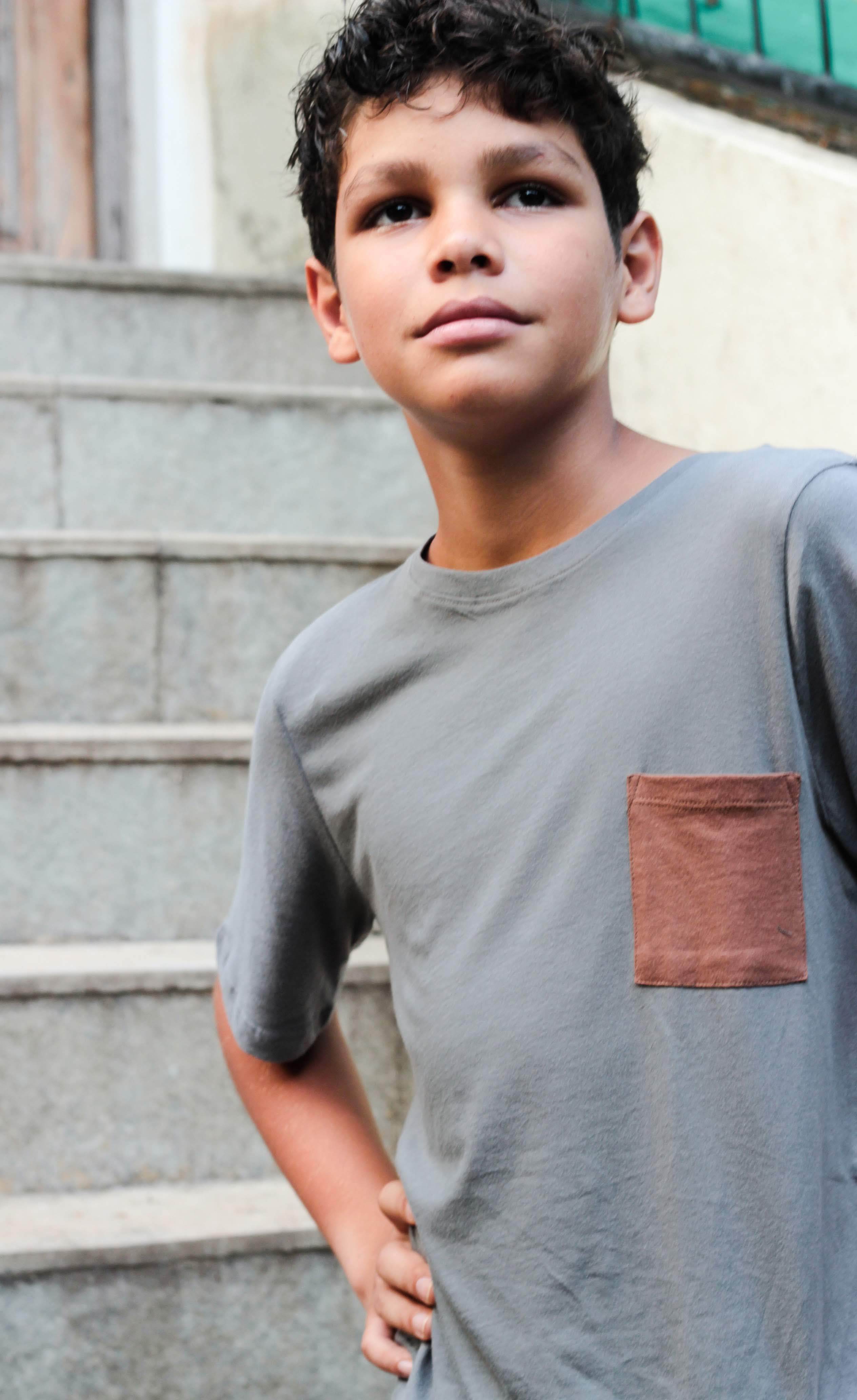 Nevaan Contrast Pocket Tee-No Nasties - Organic Cotton Clothing